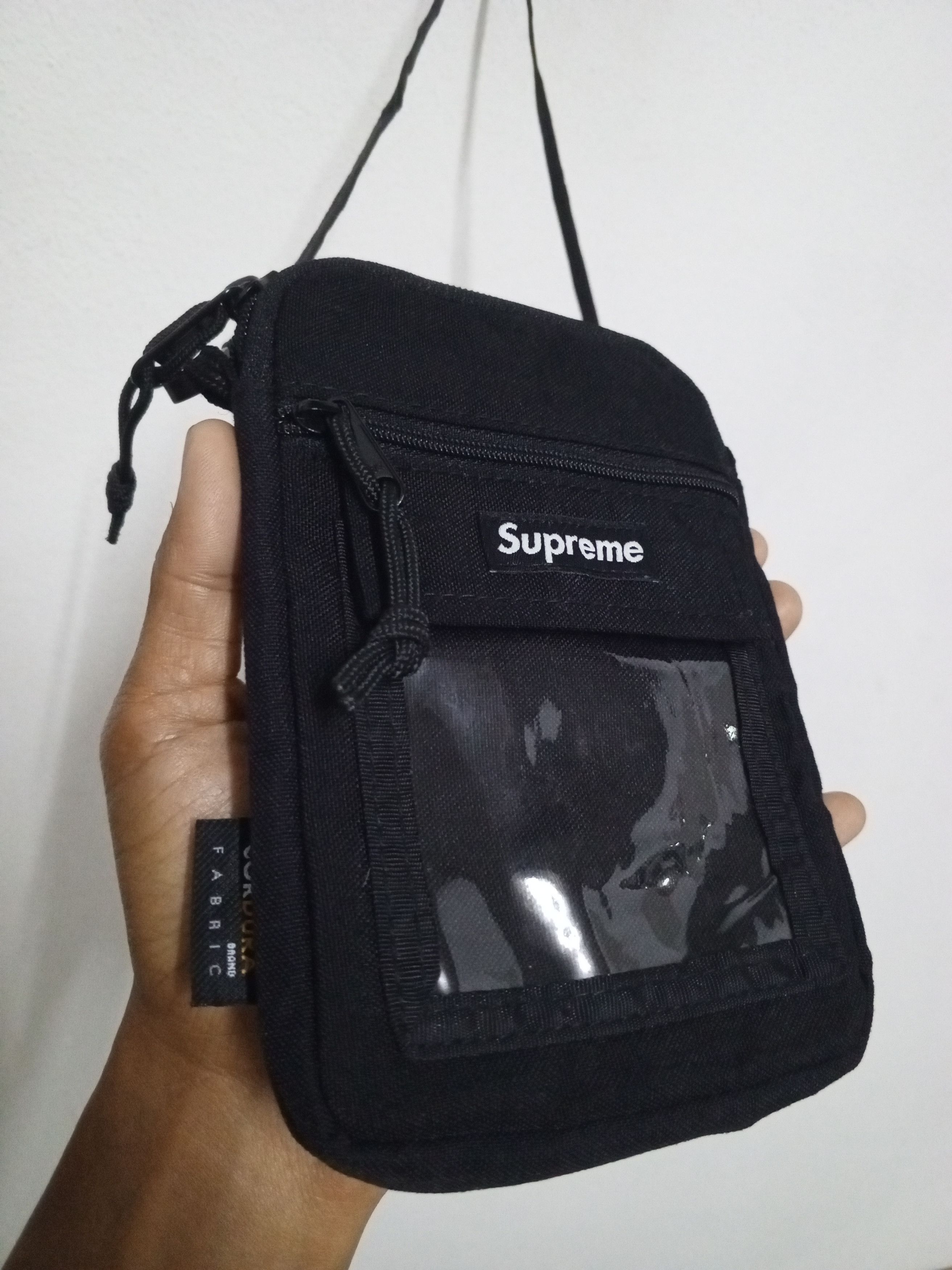 Supreme Supreme cordura fabric Utility Pouch (SS19) Black Size ONE SIZE - 1 Thumbnail