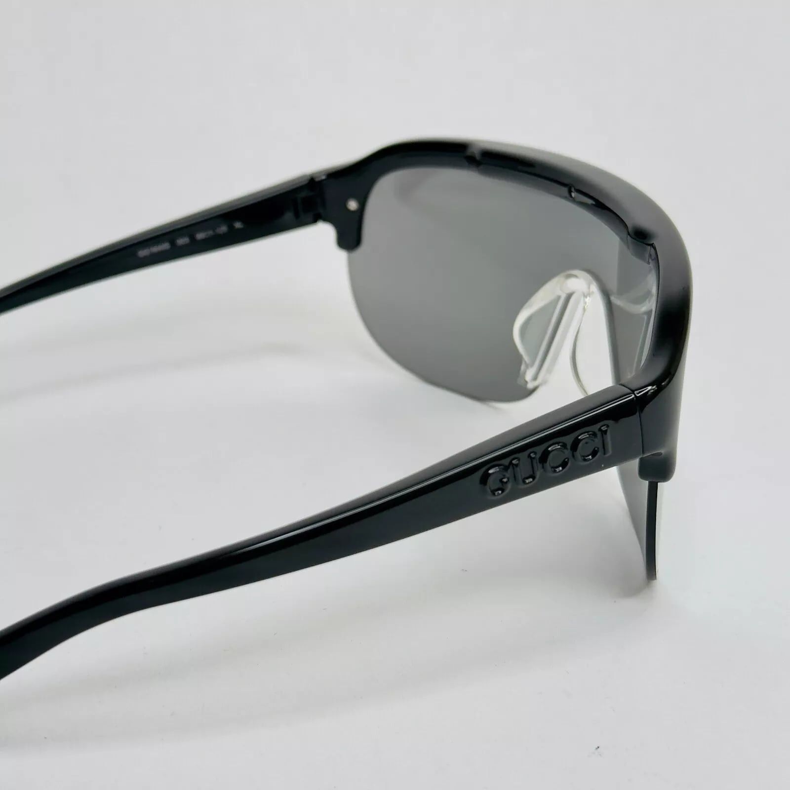 Gucci GUCCI 1645 Black Silver Mirrored Mask Gg1645S Sunglasses 003 Size ONE SIZE - 3 Thumbnail
