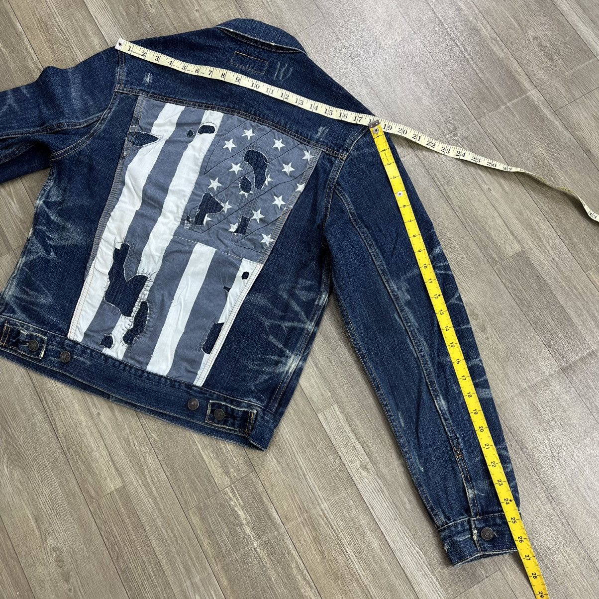 Denim & Supply Ralph Lauren Denim & Supply Ralph Lauren Distressed America Denim Jacket Size US M / EU 48-50 / 2 - 15 Thumbnail