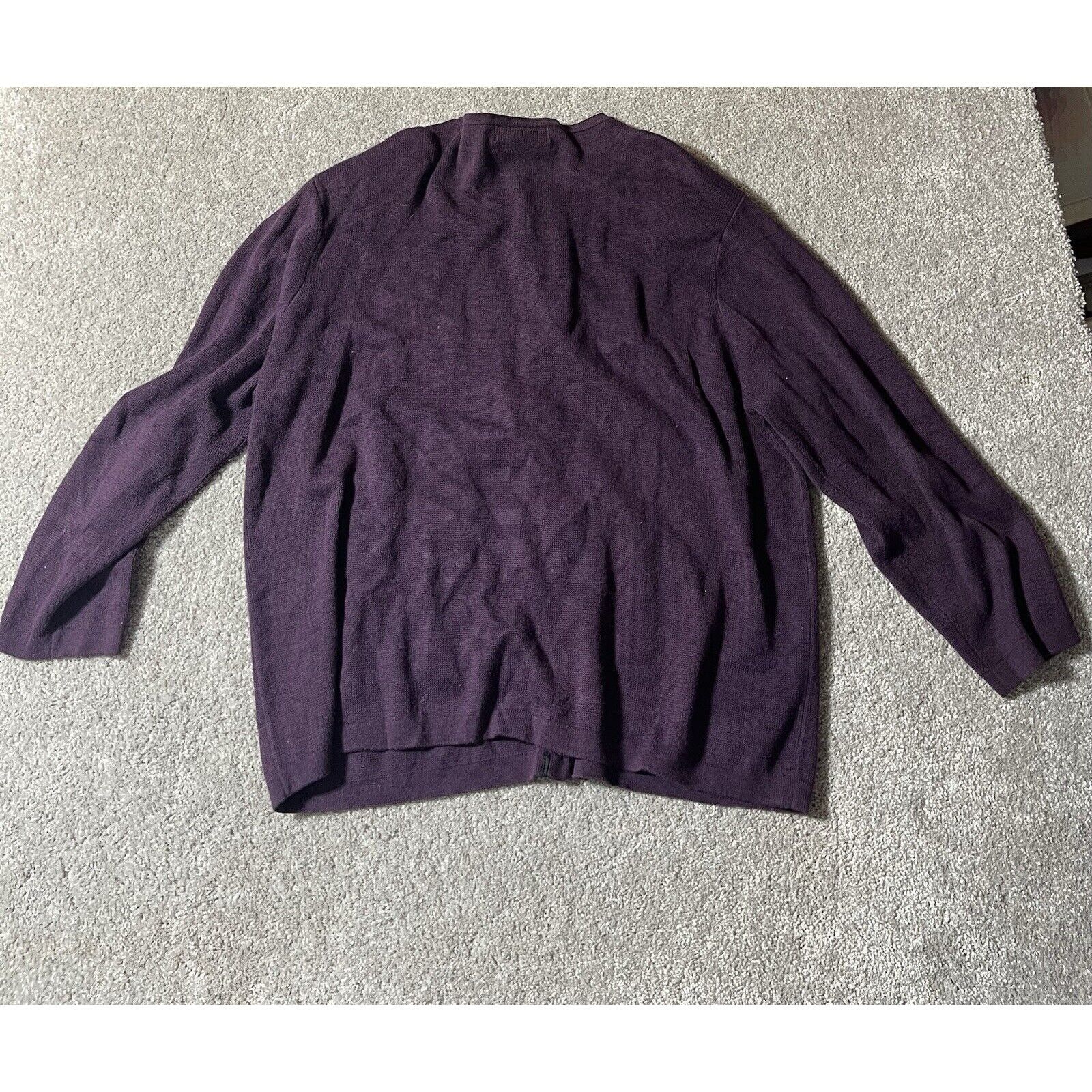 Other Vintage Dressbarn Sweater Womens Plus 3X Shoulder Pads Size 3XL / US 20-22 - 2 Thumbnail