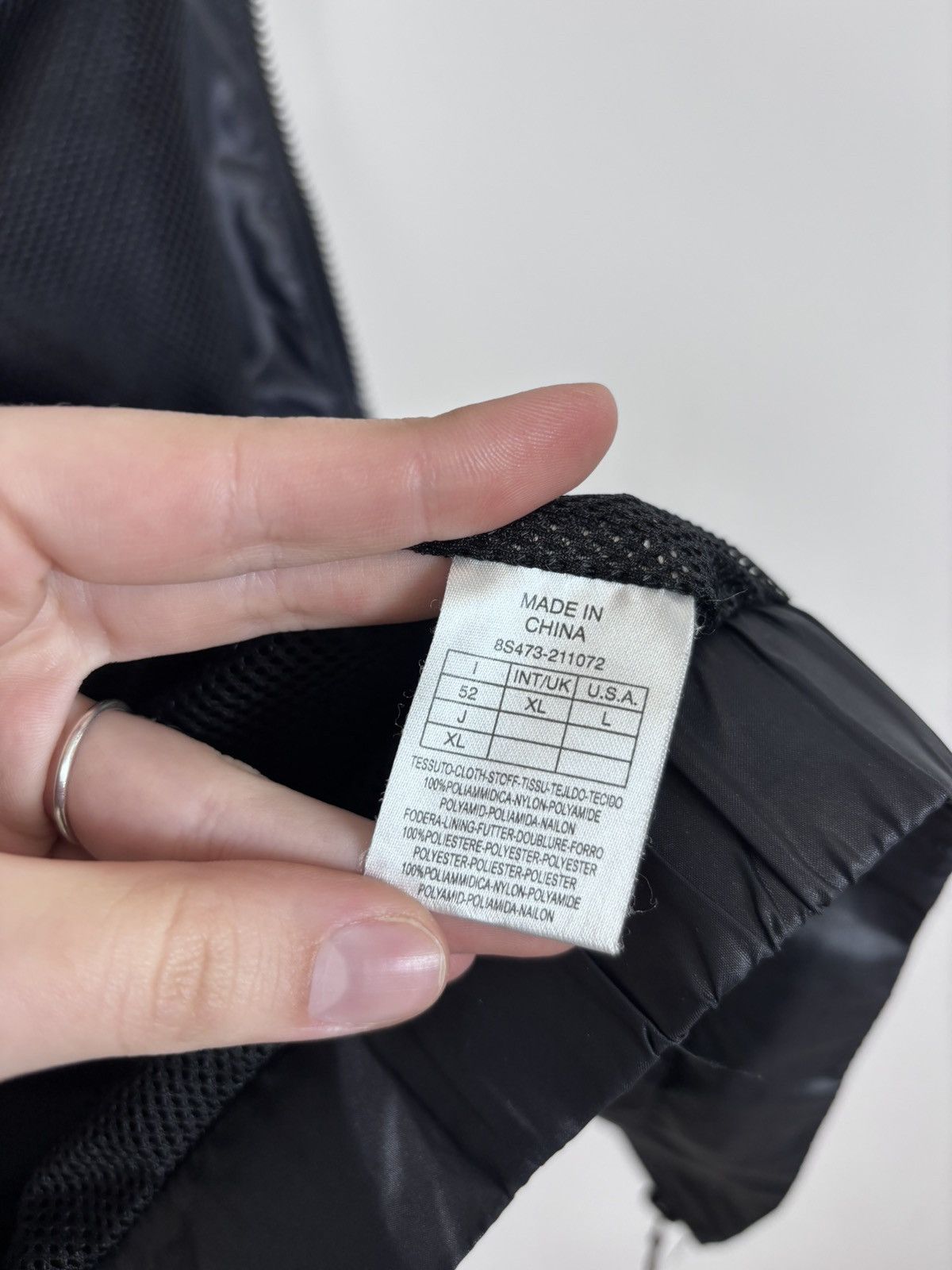 Emporio Armani Emporio Armani Beach Men’s Black Nylon Full Zip Jacket Size US L / EU 52-54 / 3 - 14 Thumbnail