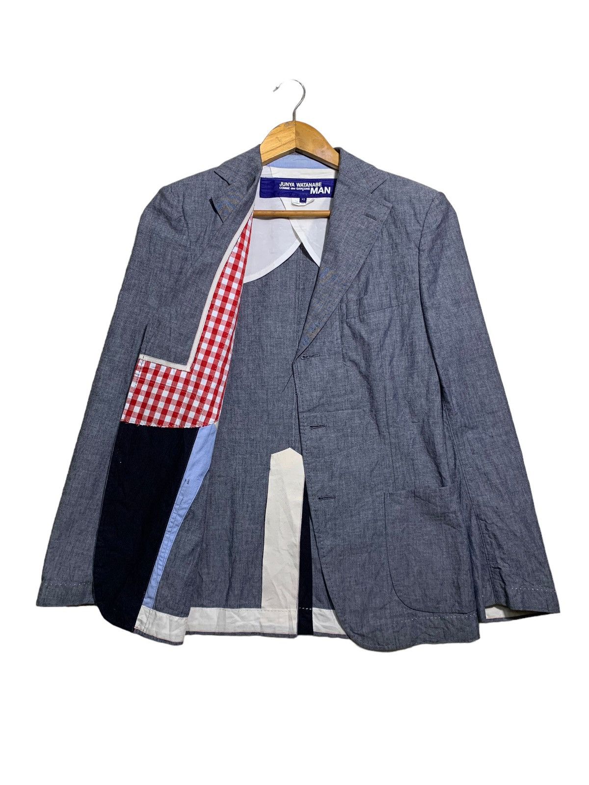Comme des Garcons 🔥J.WATANABE MAN GREY CASUAL JACKETS Size US XS / EU 42 / 0 - 2 Thumbnail