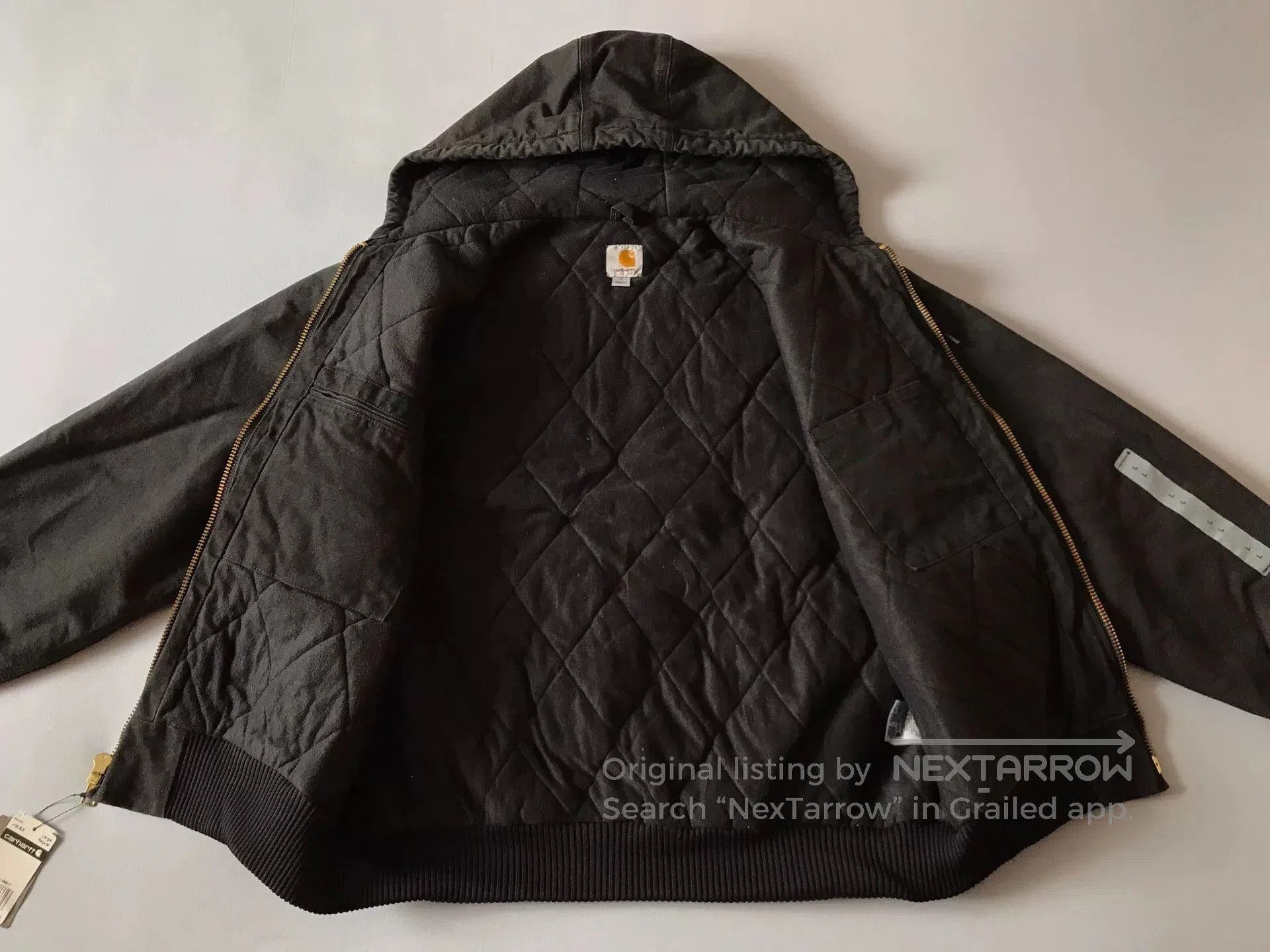 Carhartt Carhartt J130 Hooded Work Jacket. Size US L / EU 52-54 / 3 - 3 Thumbnail