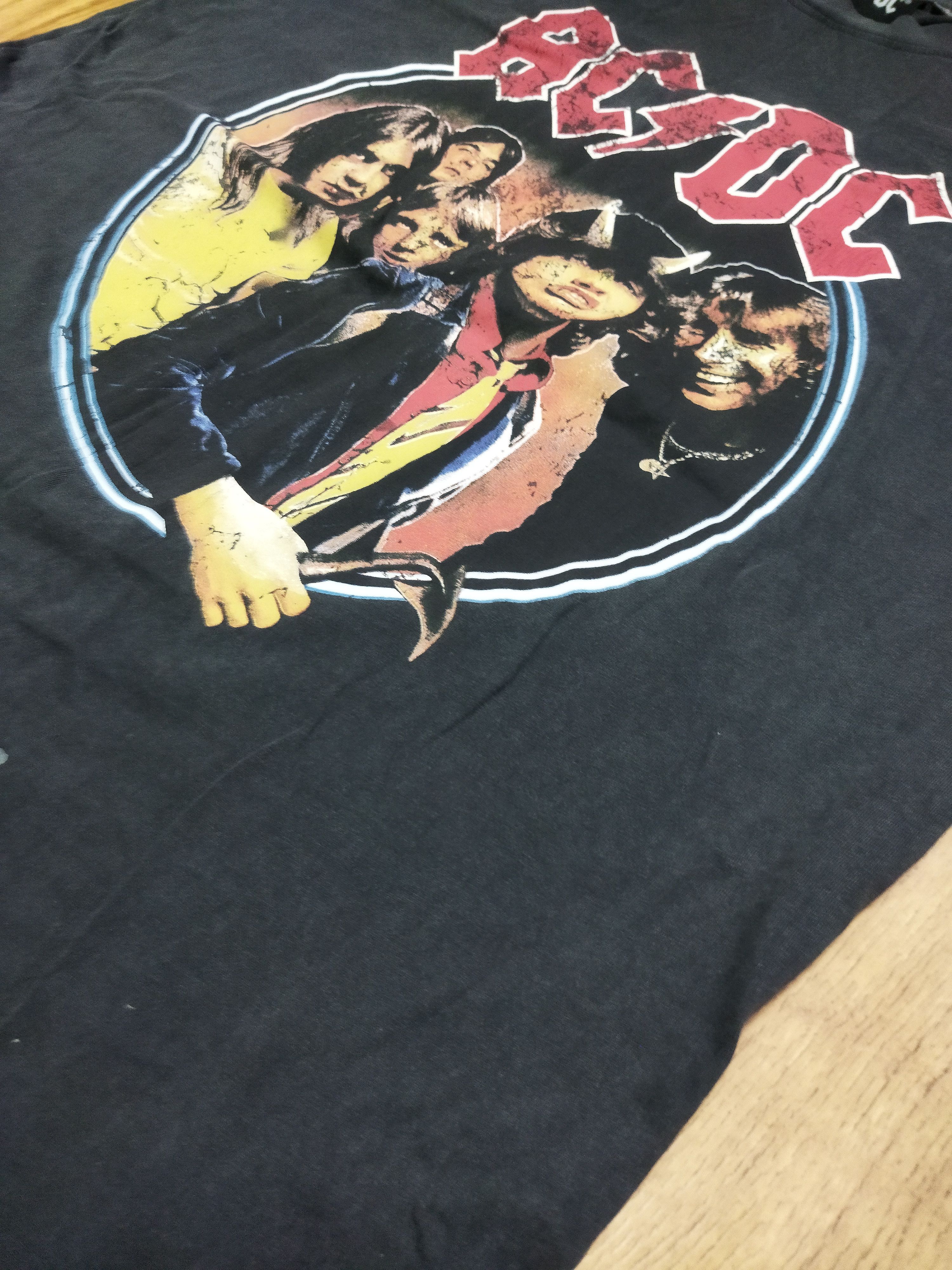 AC/DC × Vintage Vintage Ac Dc Highway To Hell T Shirt Big Logo Band Rock Size US L / EU 52-54 / 3 - 10 Thumbnail
