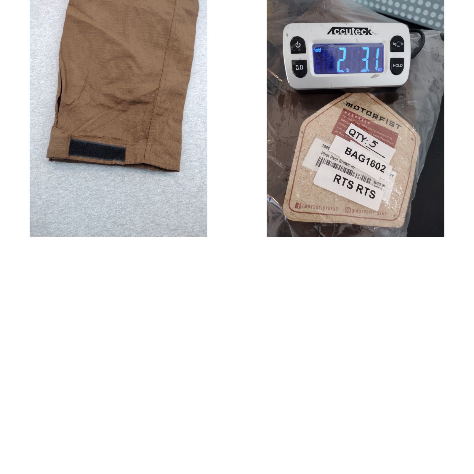 Vintage Motorfist Pilot Pants Mens 2XL Brown Pants 40-42 With Pockets 20881-7640 Size US 39 - 9 Thumbnail