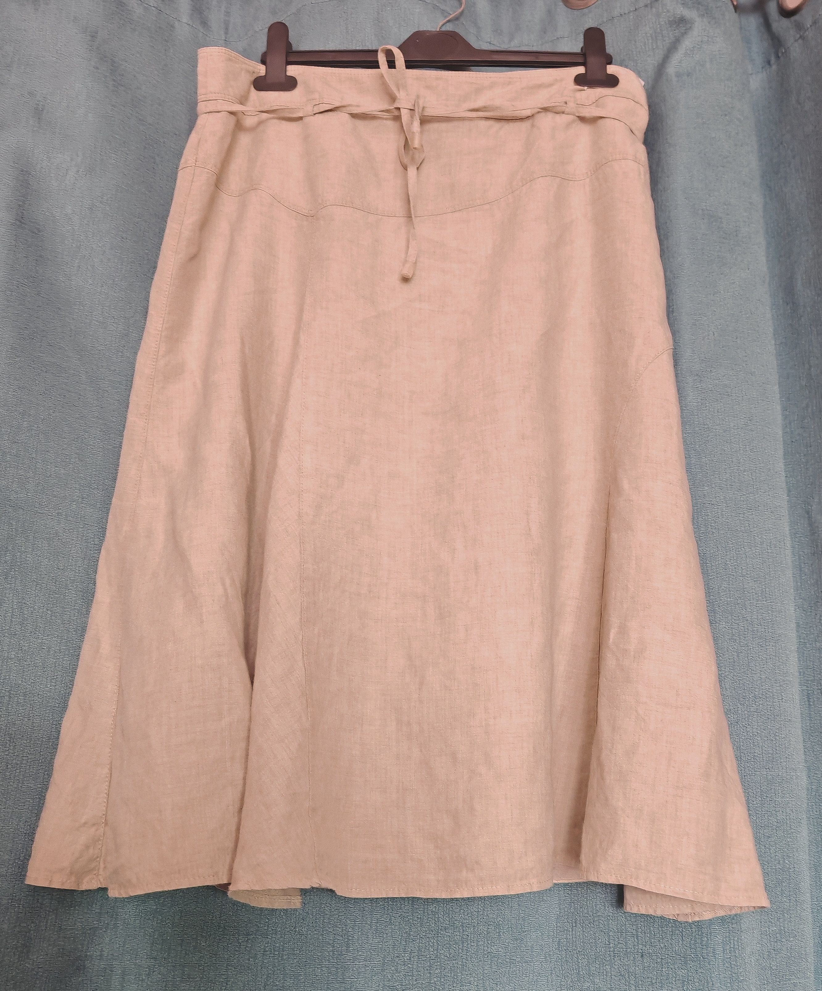 Gerry Weber Linen Midi A-line Gerry Weber Women's Skirt size USA16 GB20 Size 38" / US 16 / IT 52 - 2 Thumbnail