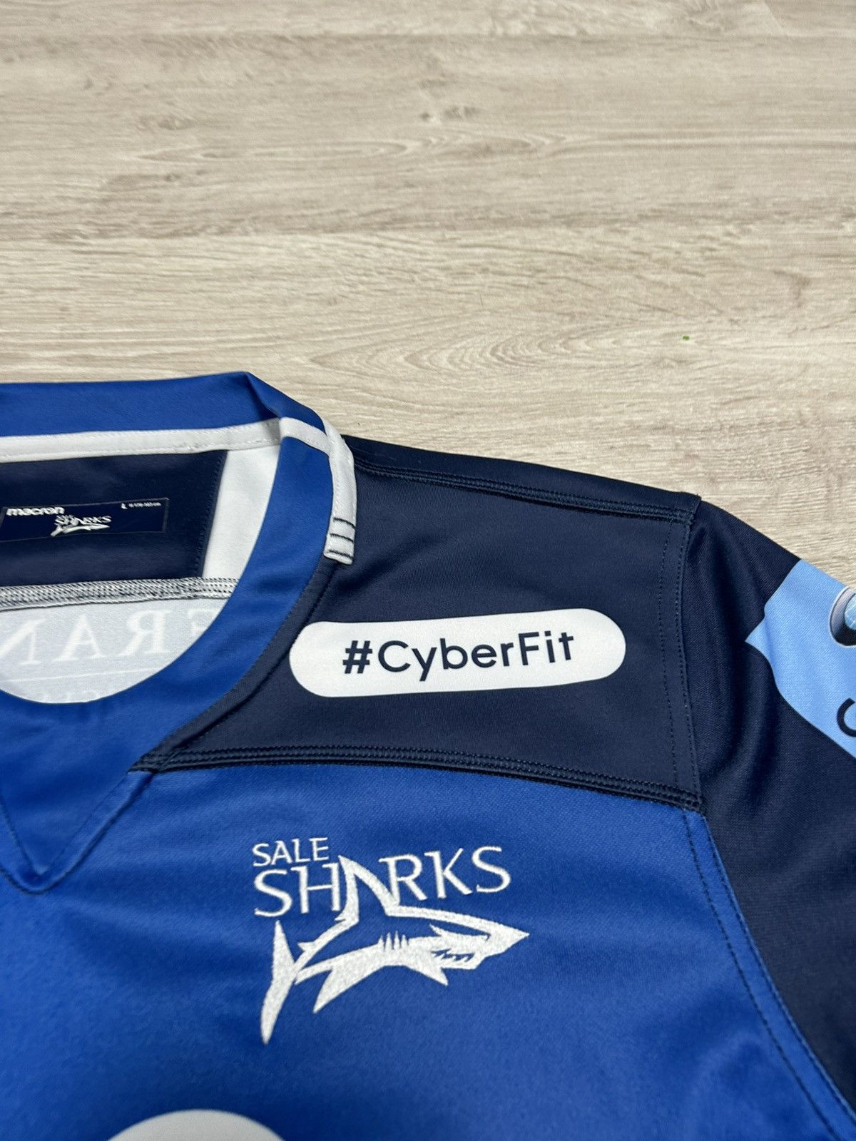 Macron Sale Sharks Rugby Home Shirt 2021/2022 Macron Size US L / EU 52-54 / 3 - 3 Thumbnail
