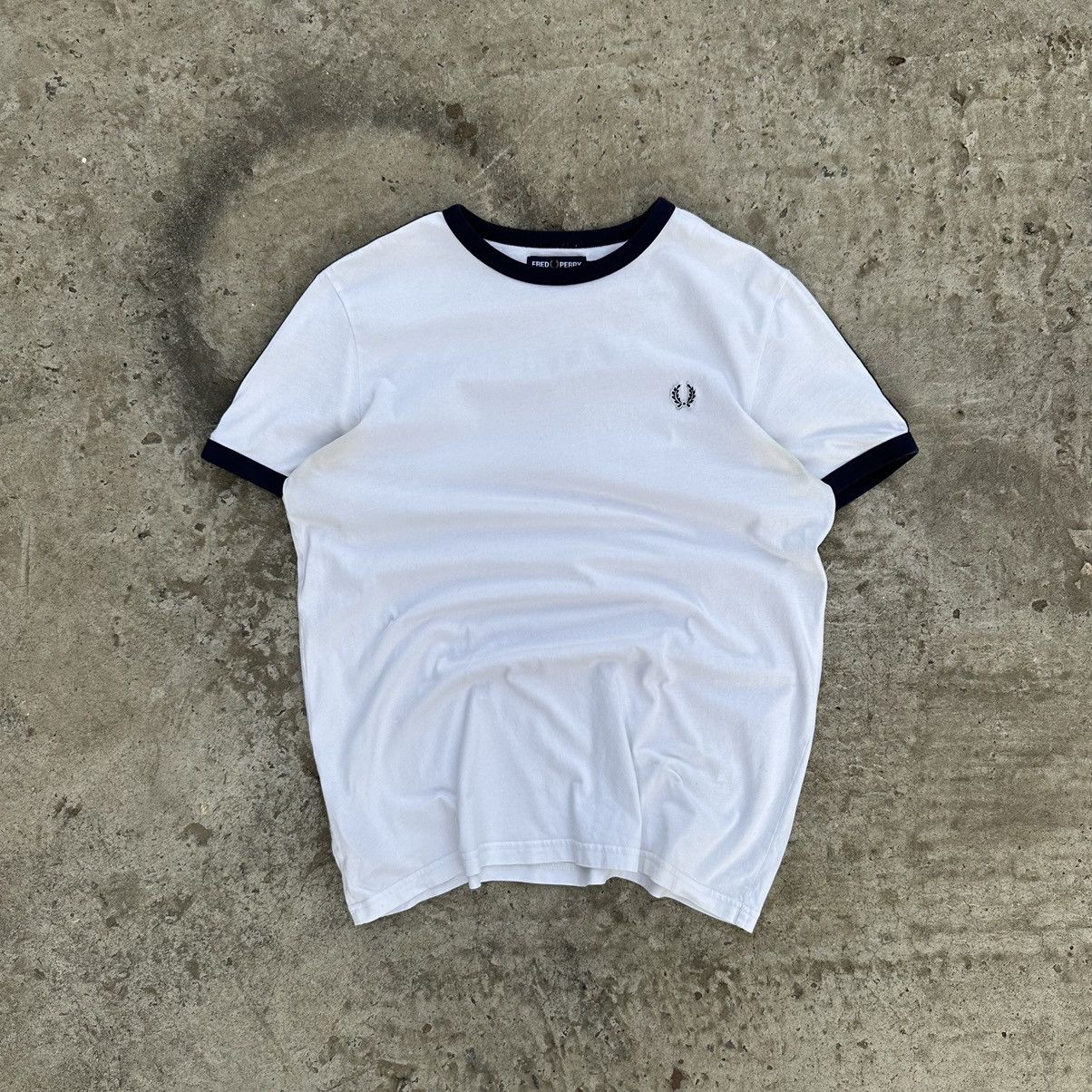 Fred Perry Vintage Fred Perry T-shirts Lam-pas Y2K Multi logo 00s Size US M / EU 48-50 / 2 - 2 Thumbnail