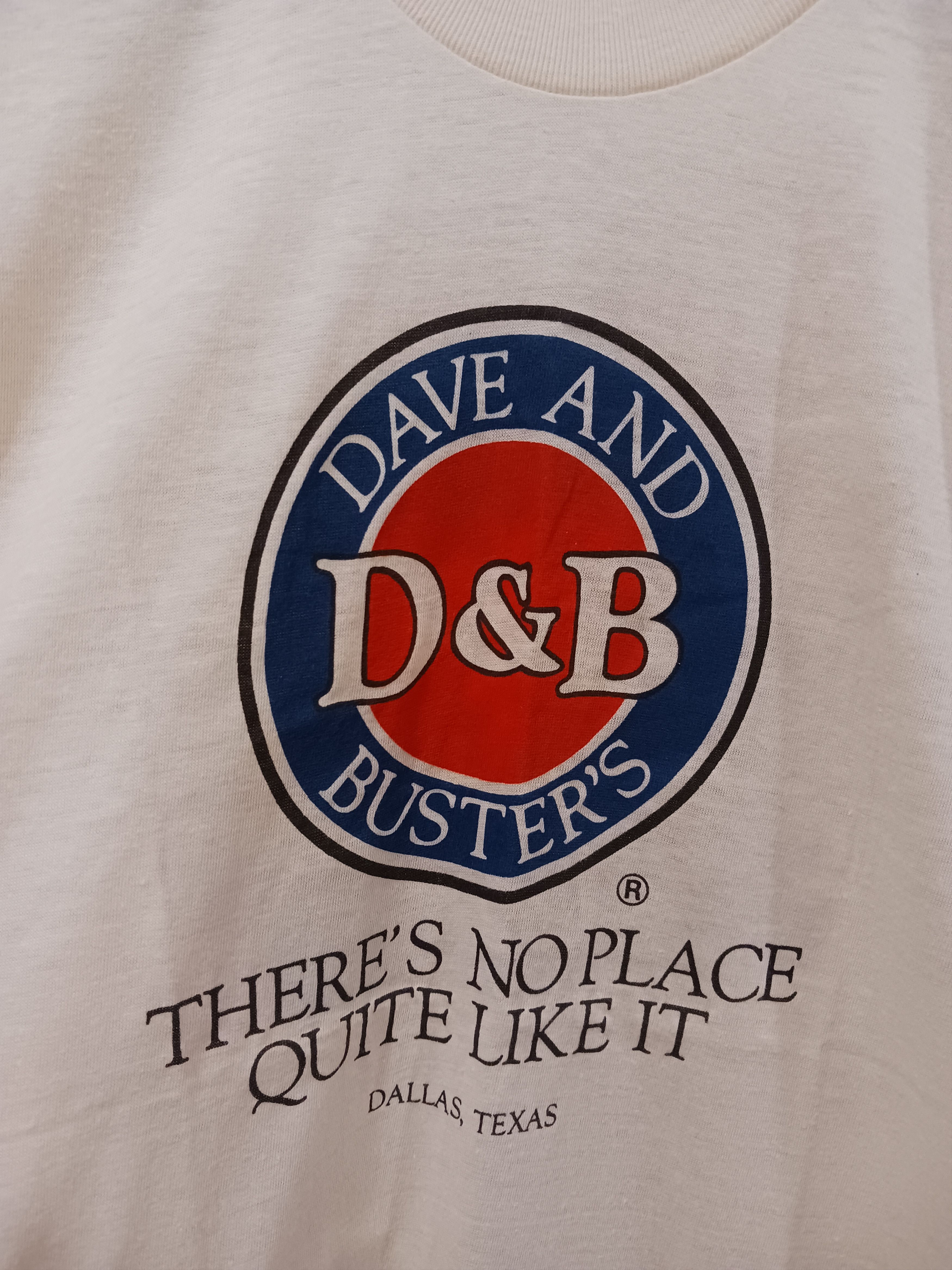 Vintage Dave & Buster's Dallas, Texas 1980s Vintage Screen Stars Tee Size US M / EU 48-50 / 2 - 5 Thumbnail