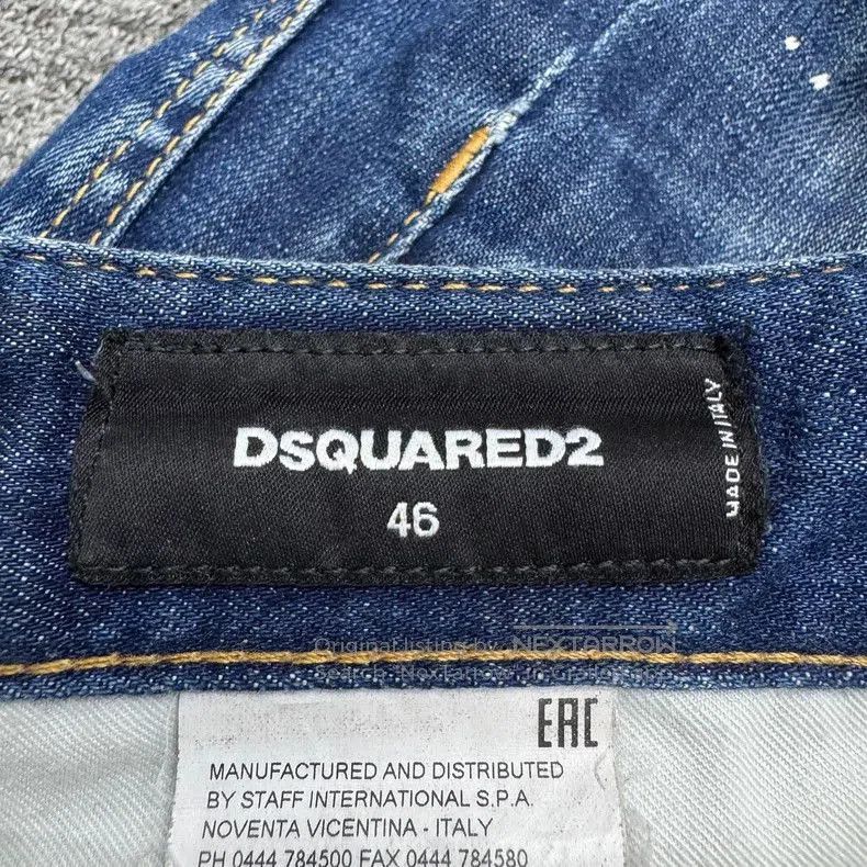 Dsquared2 Dsquared2 Distressed Denim Jeans. Size US 32 / EU 48 - 3 Thumbnail