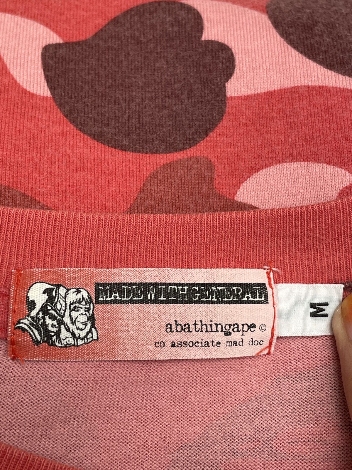 Bape Rare Design Vintage Bathing Ape Camouflage T-shirt 2000s Size US M / EU 48-50 / 2 - 10 Thumbnail