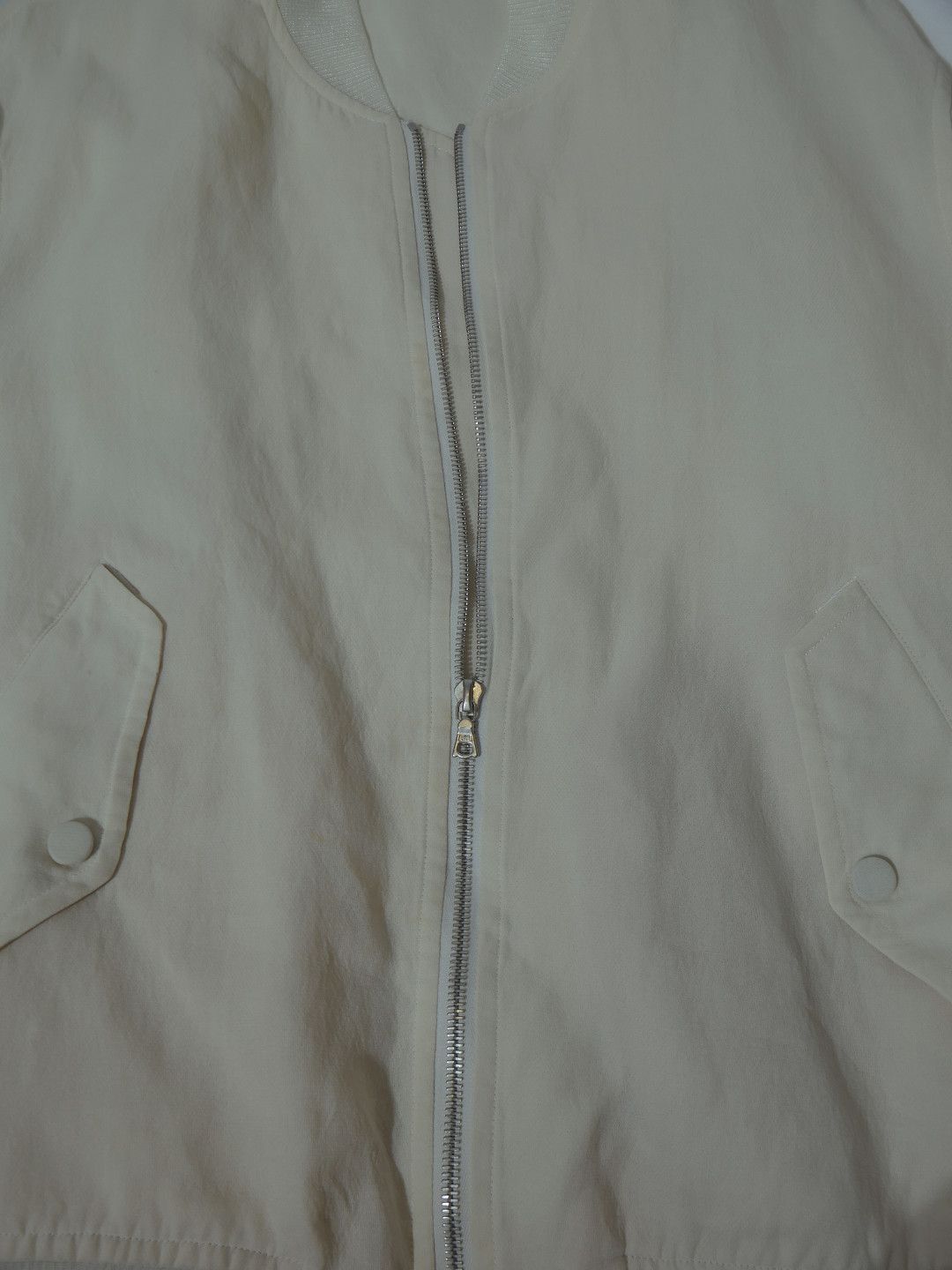 Auralee SS20 Muslin Silk Bomber Jacket Sample Size US L / EU 52-54 / 3 - 9 Thumbnail