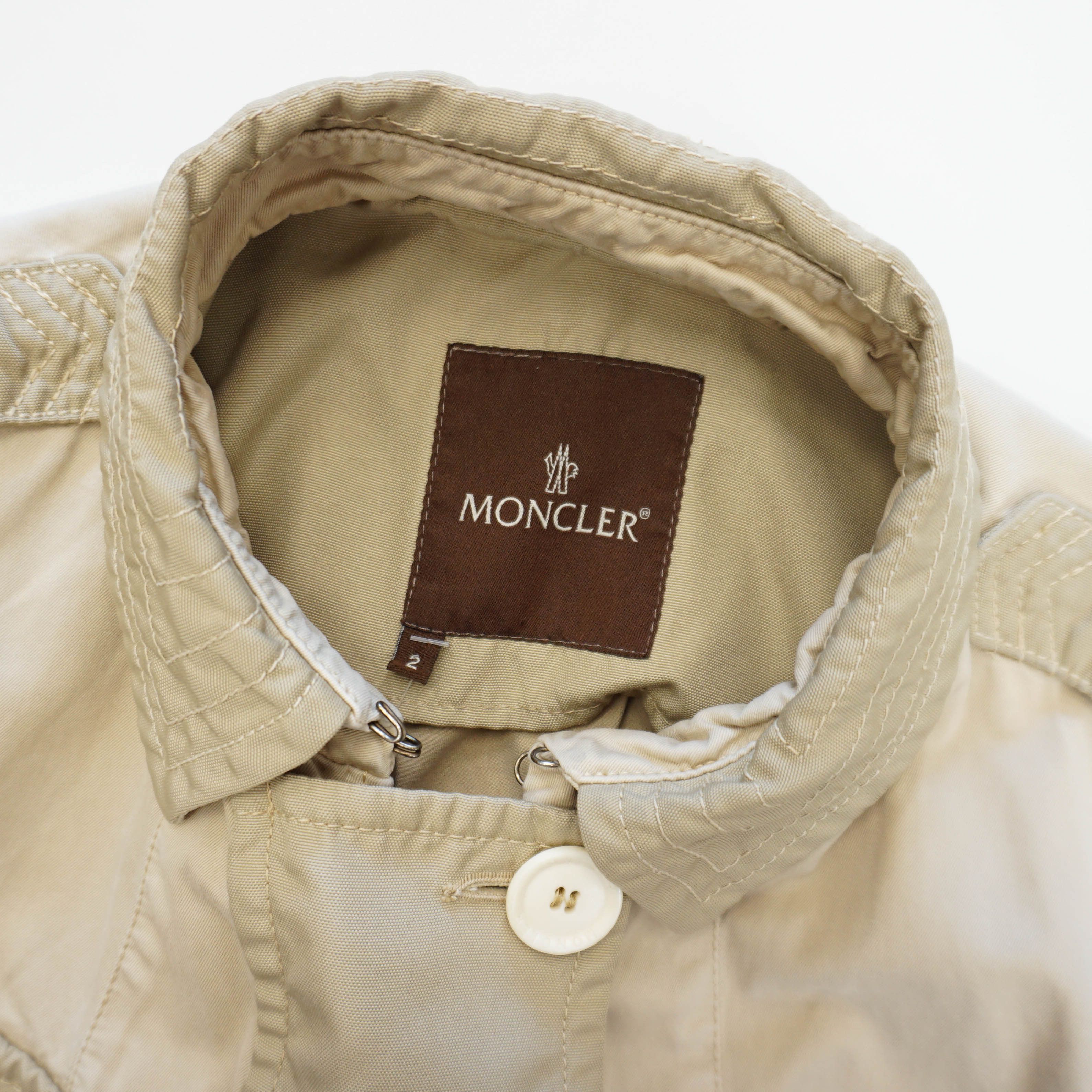 Moncler Moncler Vintage 90's Multi Pocket Jacket Size M / US 6-8 / IT 42-44 - 3 Thumbnail