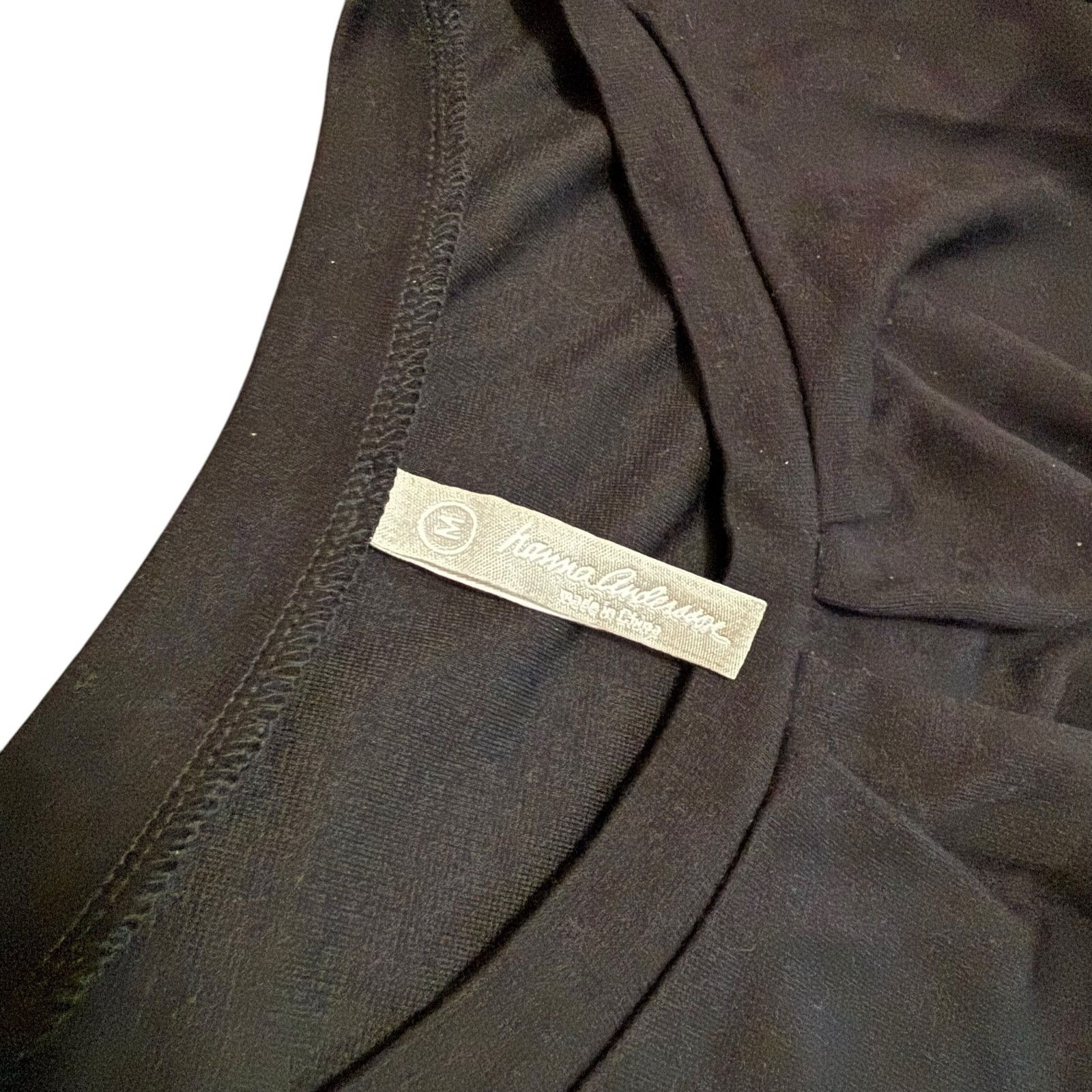 Other Hanna Andersson Solid Knit Dress Pleated Neckline Medium Size M / US 6-8 / IT 42-44 - 3 Thumbnail