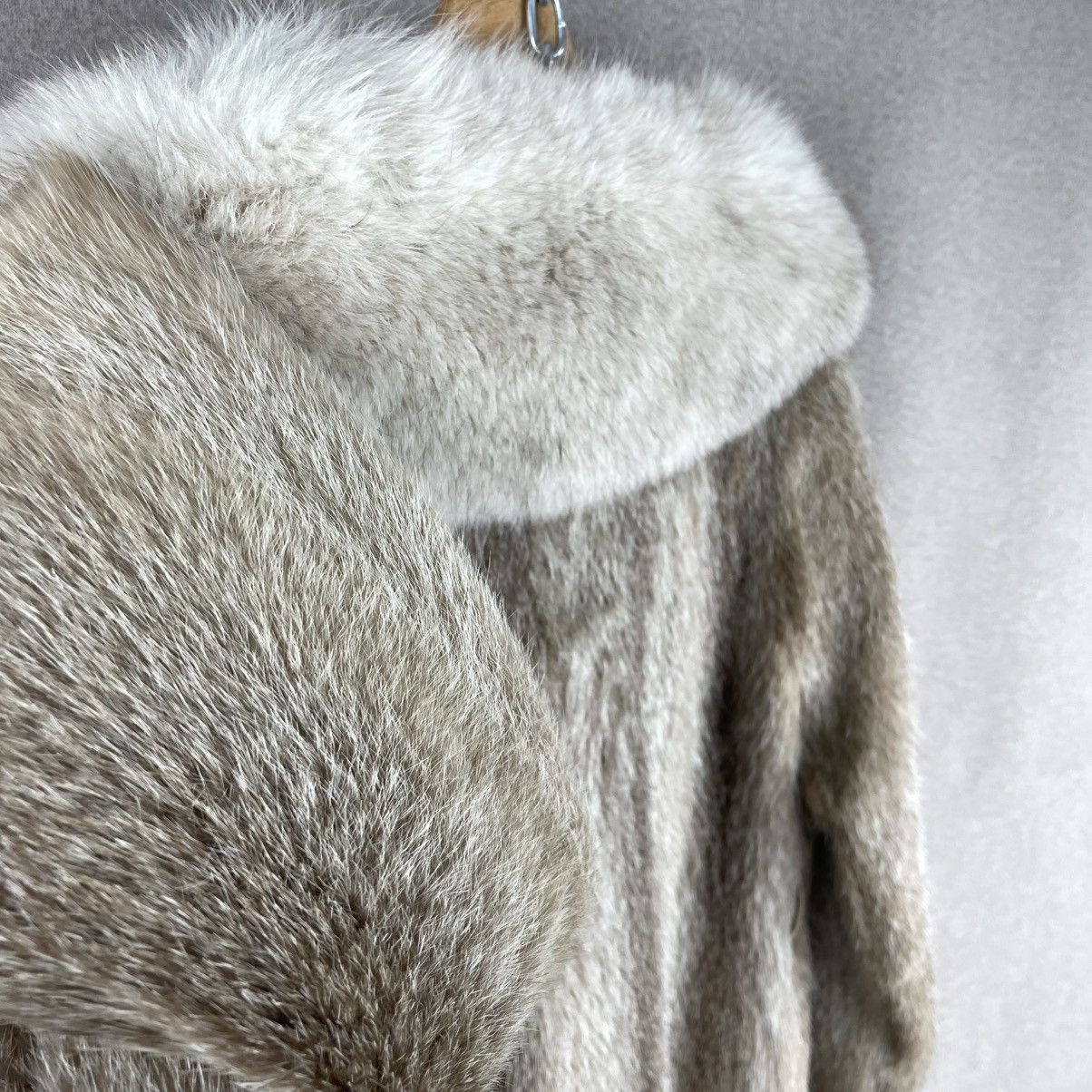 If Six Was Nine × Vintage VINTAGE 80s FUR COAT FUZZY HIGH QUALITY JACKET Size US M / EU 48-50 / 2 - 12 Thumbnail
