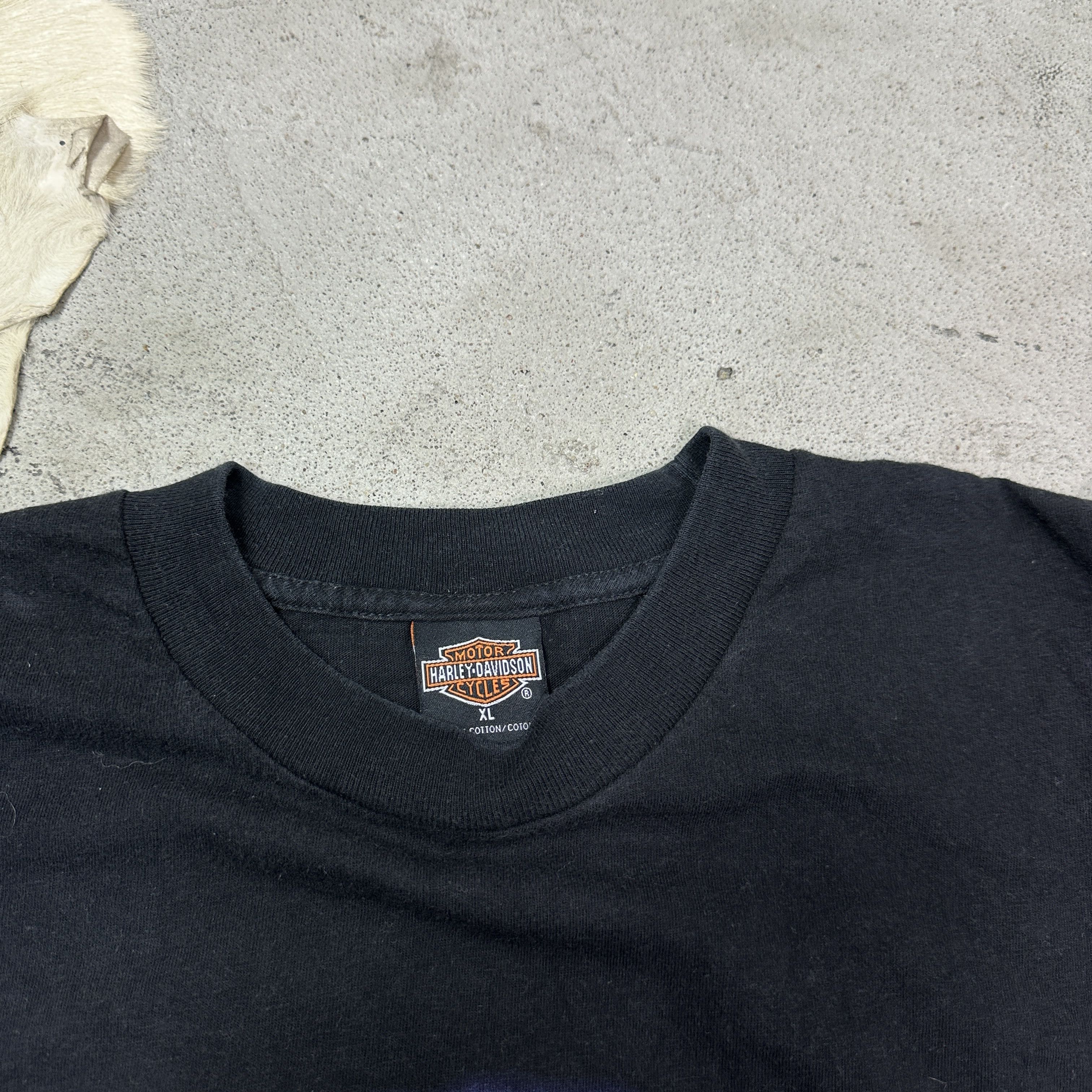Harley Davidson Vintage Moto Streetwear Harley-Davidson T-shirt Y2K Size US XL / EU 56 / 4 - 3 Thumbnail