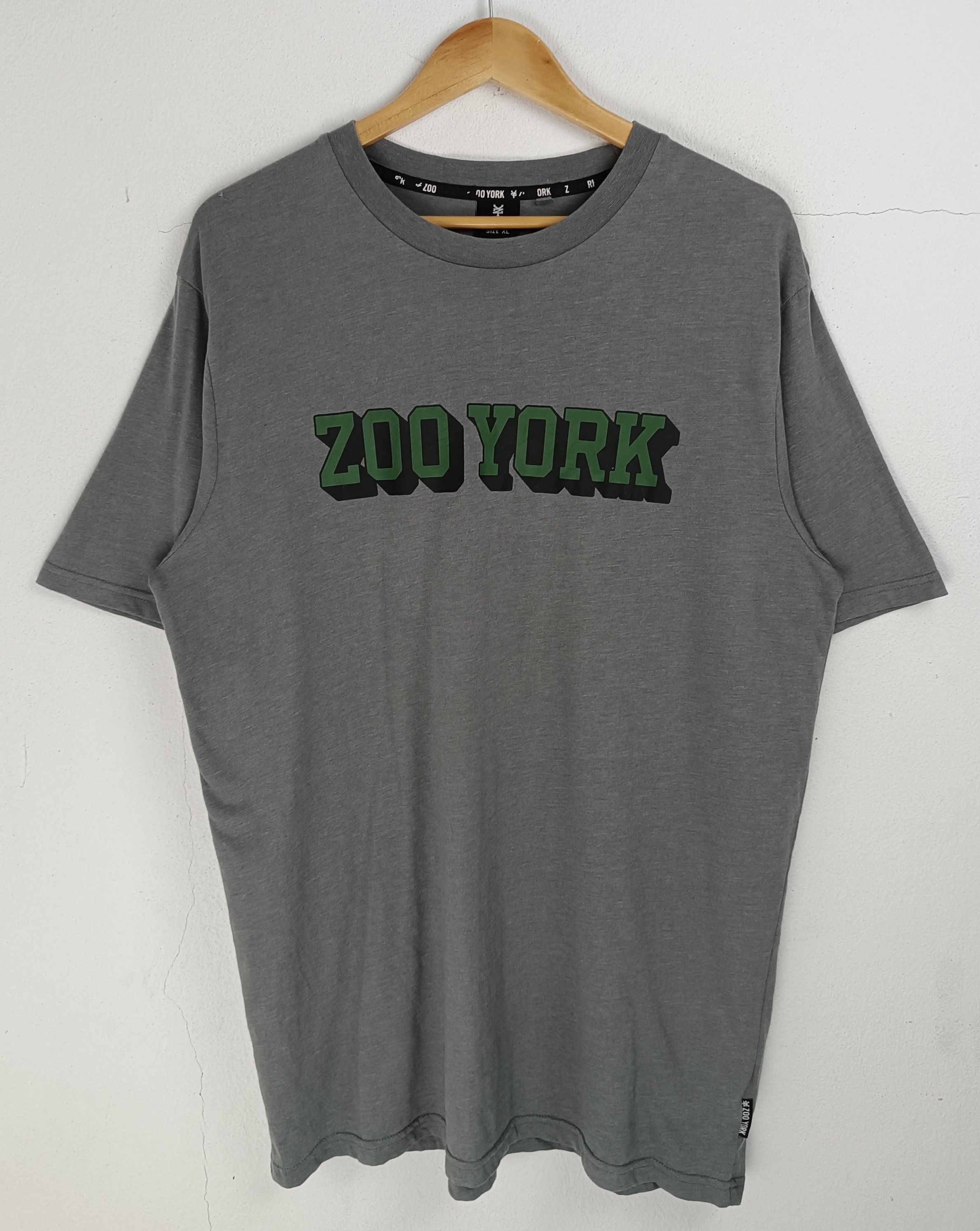 Vintage VINTAGE ZOO YORK SPELLOUT LOGO SKATE BMX PUNK GRUNGE TEE Size US L / EU 52-54 / 3 - 3 Thumbnail