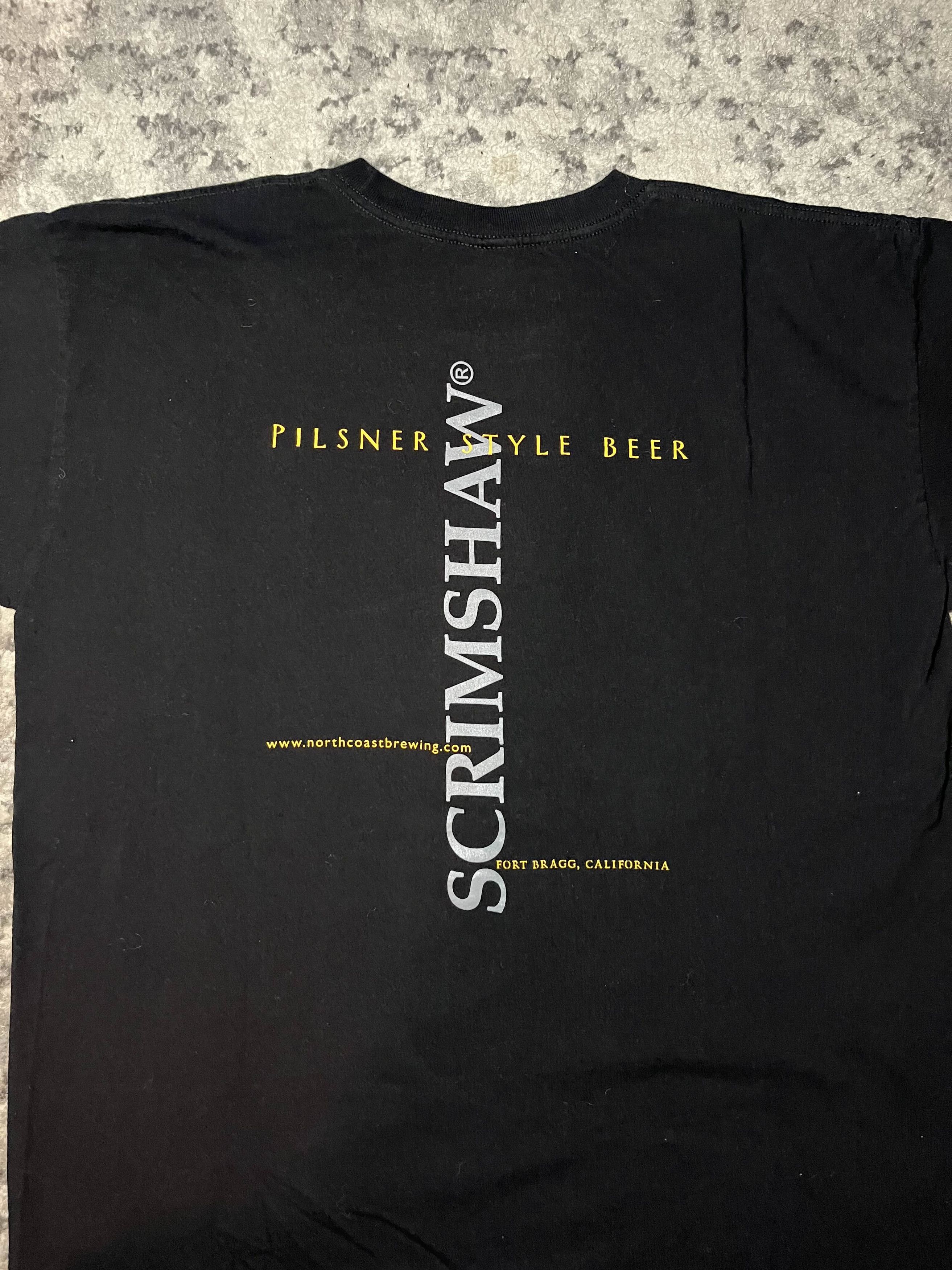 Vintage Vintage Scrimshaw Pilsner Style Beer Promo Whale Shirt Size US XL / EU 56 / 4 - 4 Thumbnail