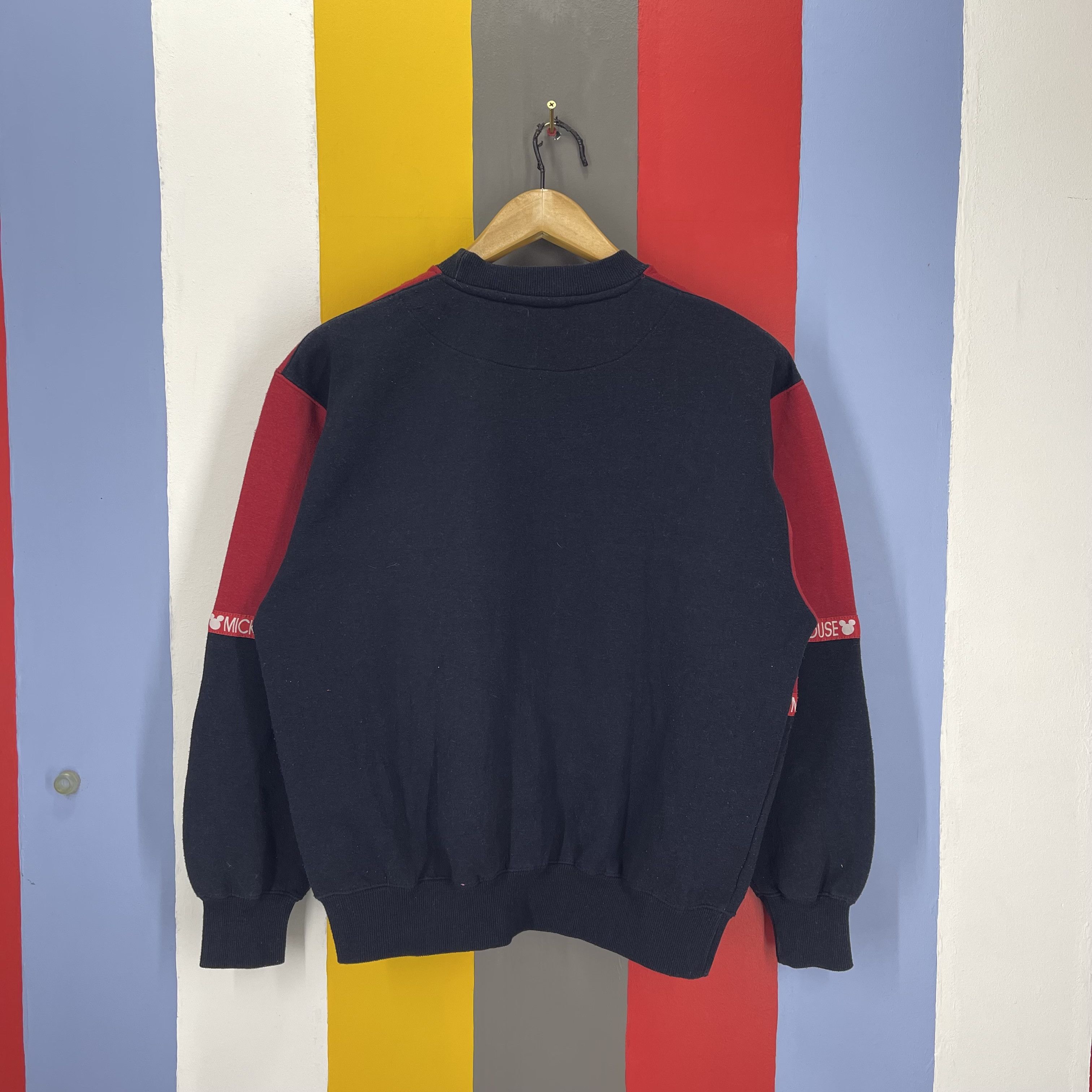 Disney Vintage MICKEY MOUSE Nice Design Sweatshirt #1995/13 Size US M / EU 48-50 / 2 - 10 Thumbnail