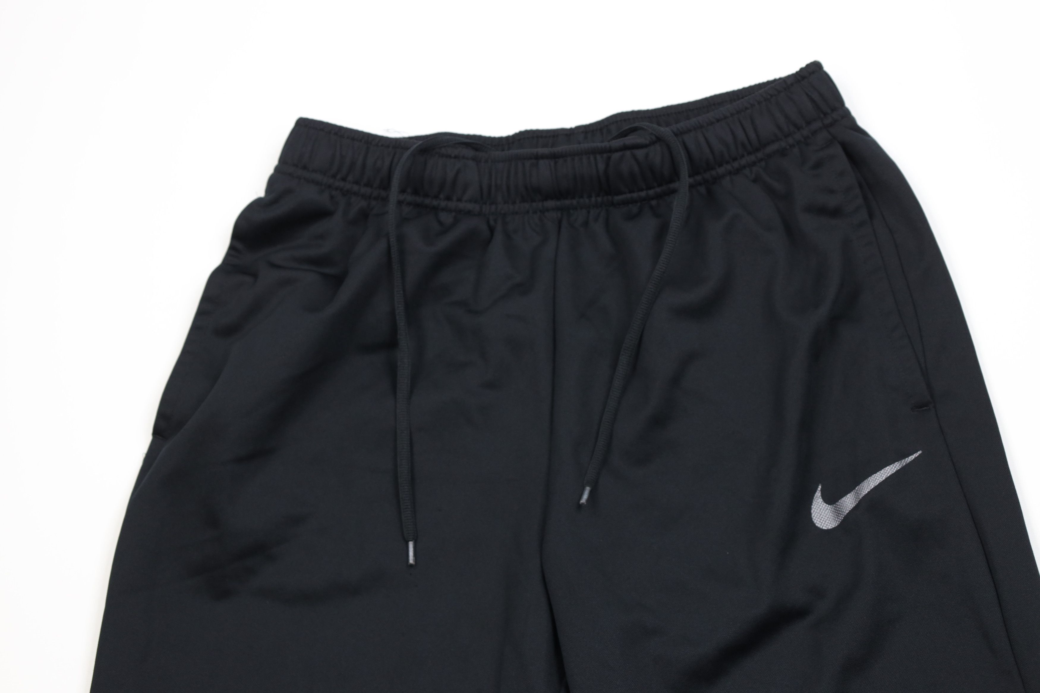 Nike Vintage Y2K Nike Scott Mini Swoosh Wide Leg Pants Black Knit Size US 34 / EU 50 - 2 Thumbnail