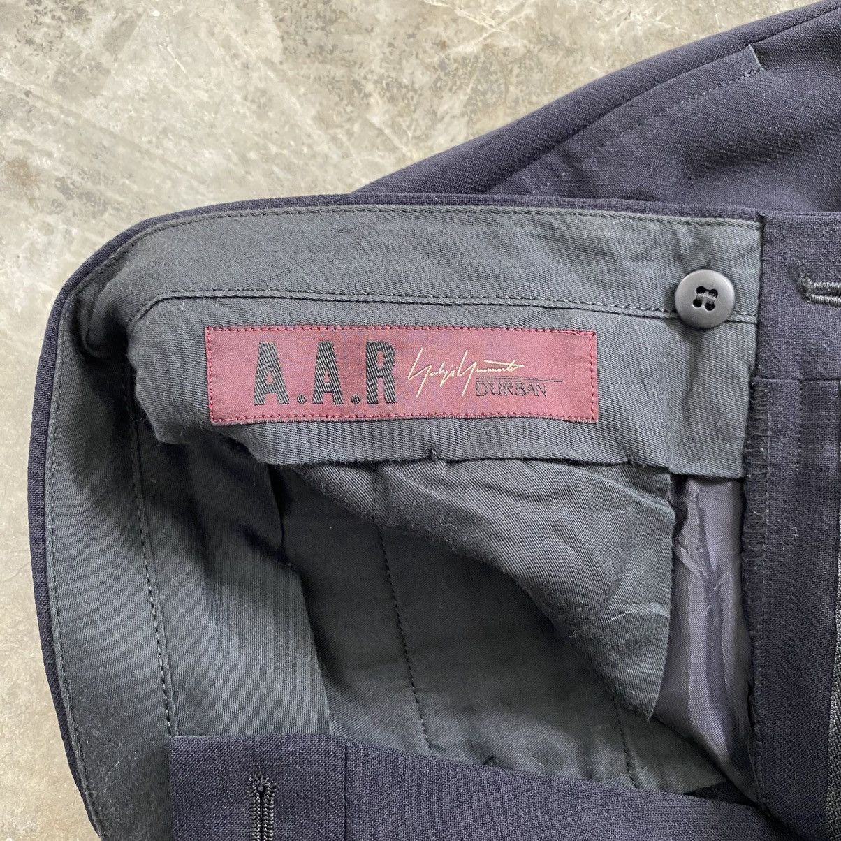 Yohji Yamamoto Archive Yohji Yamamoto Double Pleated Wool Gabardine Pants Size US 30 / EU 46 - 18 Thumbnail