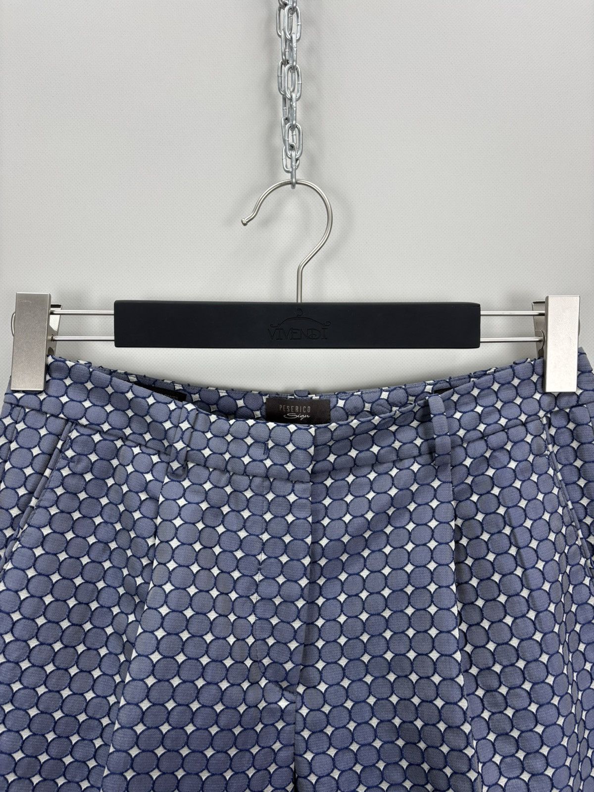 Peserico Womens pants Peserico Size 40 Color Blue Size 27" / US 4 / IT 40 - 4 Thumbnail