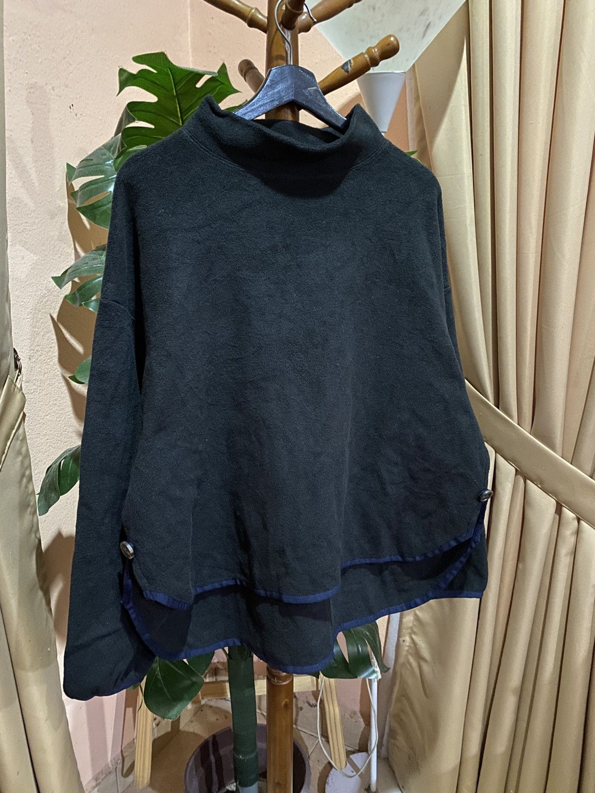 Uniqlo × White Mountaineering FLEECE OVERSIZE MOCK NECK PULLOVER SHIRT Size XL / US 12-14 / IT 48-50 - 4 Thumbnail