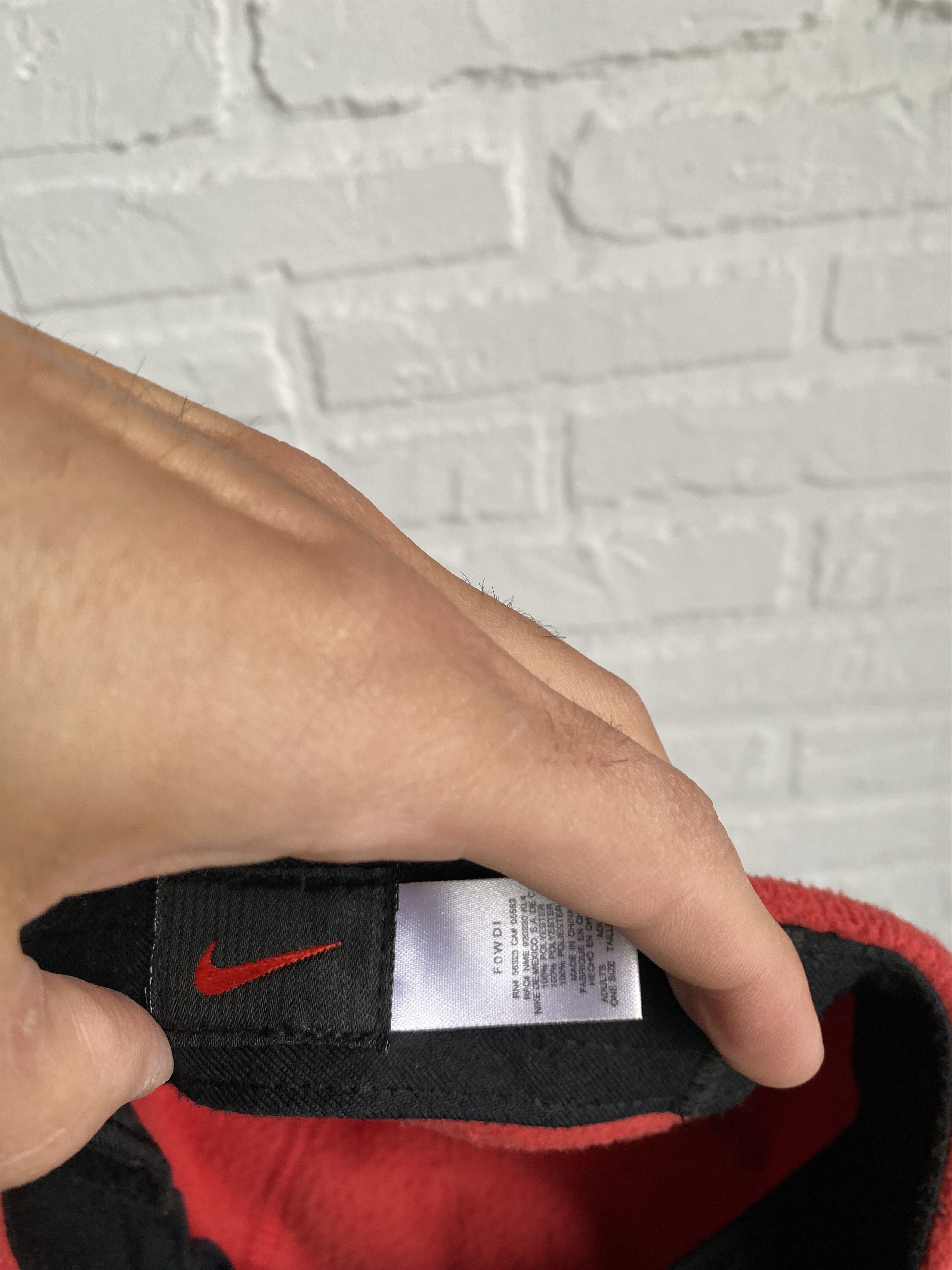 Nike × Vintage Vintage Nike Fleece baseball cap Size ONE SIZE - 4 Thumbnail