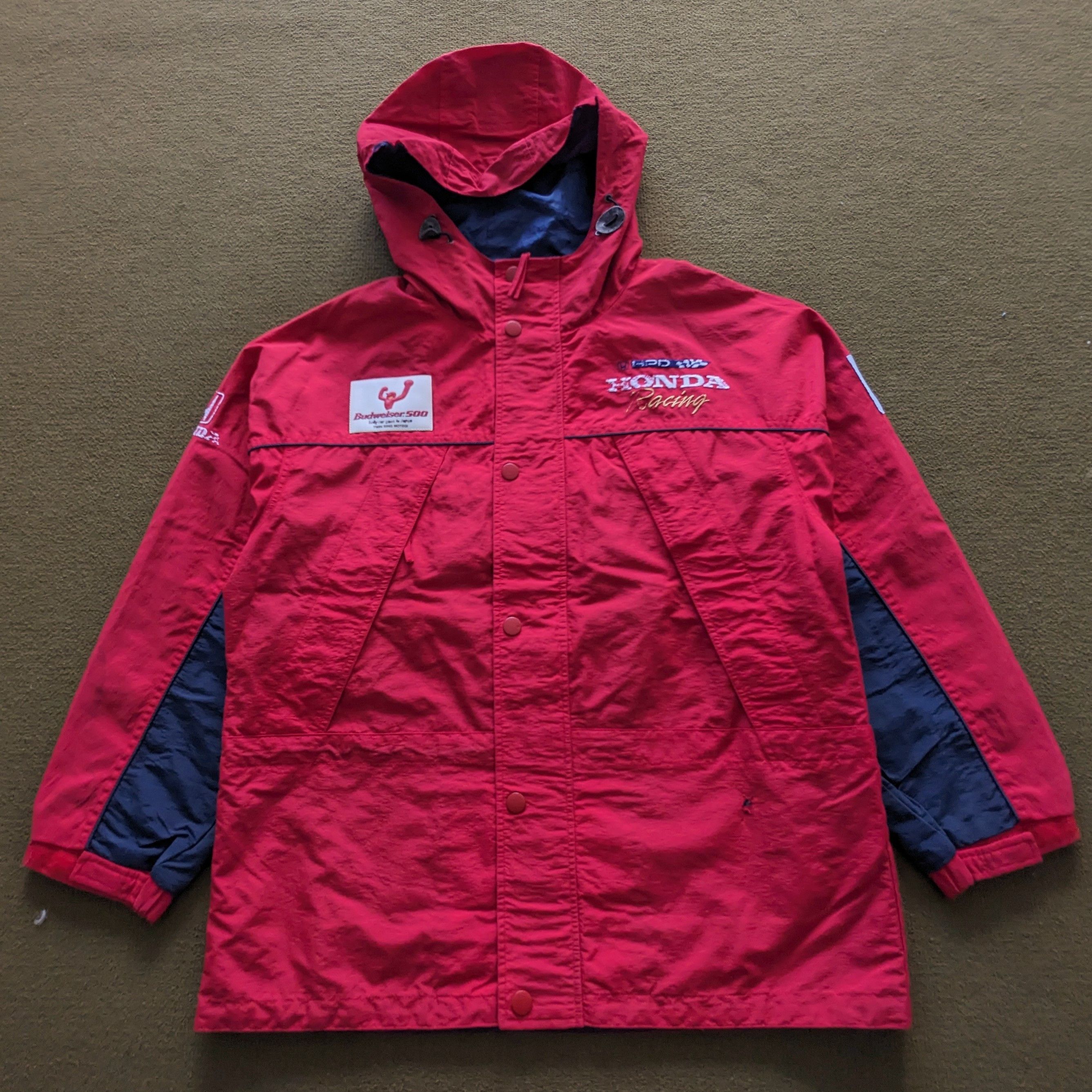 Vintage Vintage HONDA C.A.R.T Racing Zipper Jacket Size US L / EU 52-54 / 3 - 3 Thumbnail
