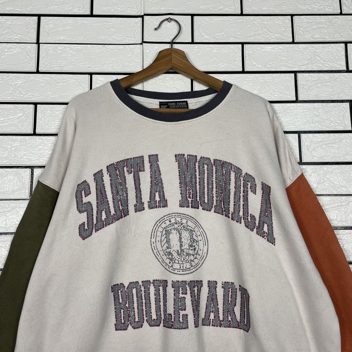 Japanese Brand Santa Monica Boulevard Sweatshirt Size US M / EU 48-50 / 2 - 2 Thumbnail