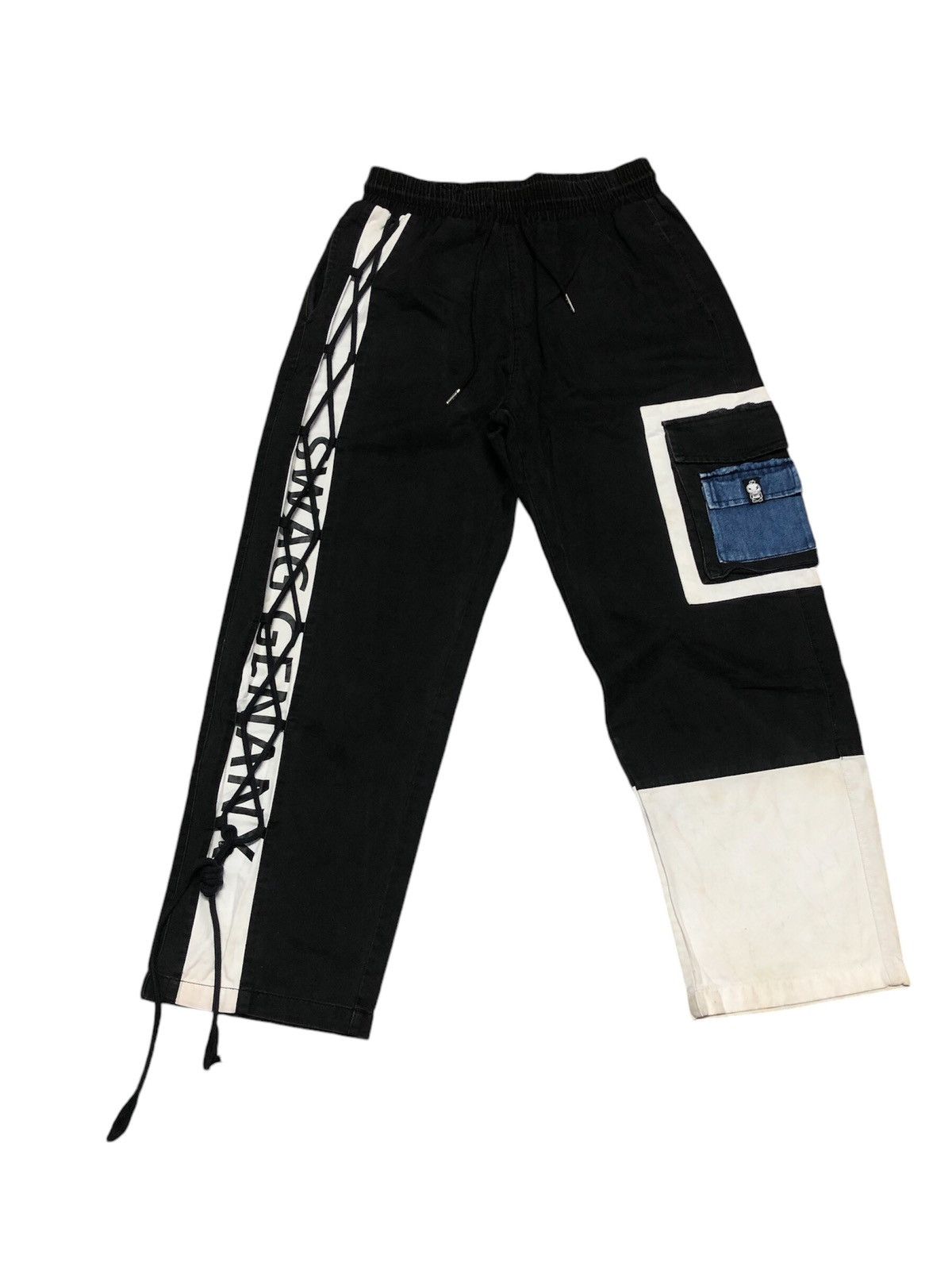 Designer × Japanese Brand SWAG GENANX CASUAL PANT CARGO STYLE Size US 32 / EU 48 - 1 Thumbnail