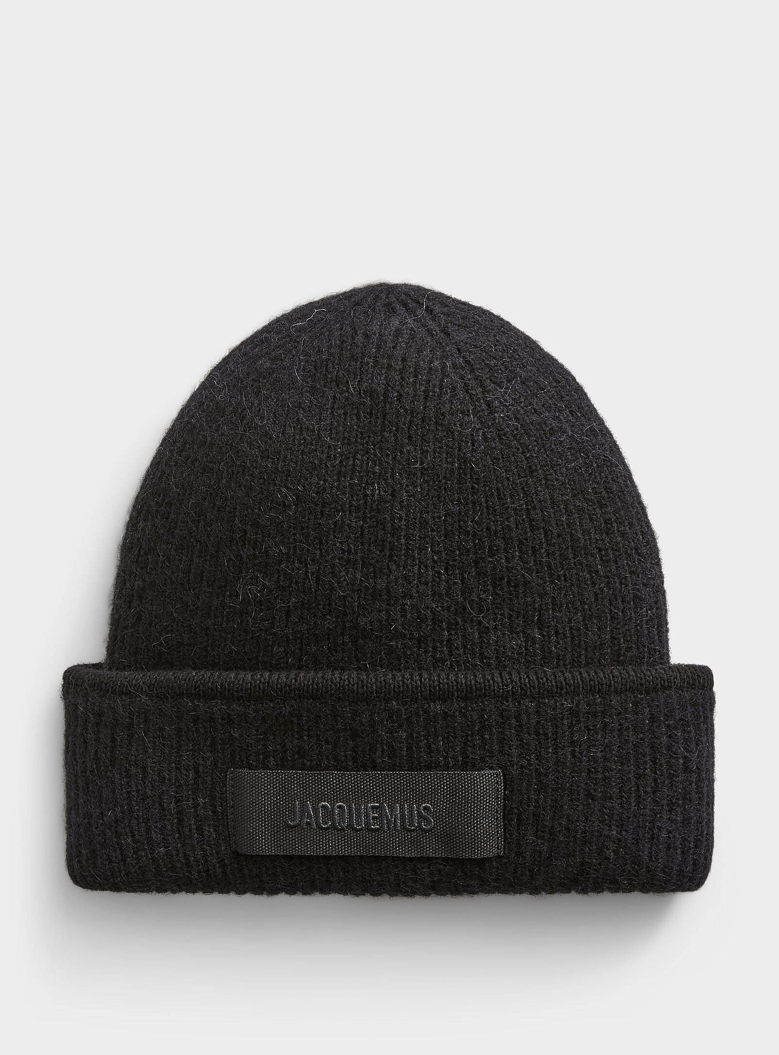 Jacquemus BNWT AW25 JACQUEMUS LE BONNET GROS TUQUE BEANIE BLACK Size ONE SIZE - 1 Thumbnail