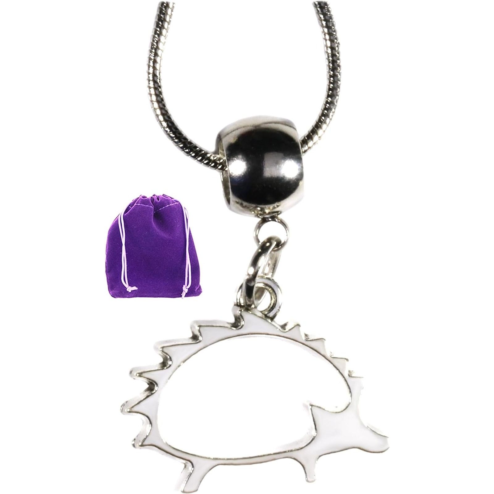 & Other Stories Hedgehog Necklace - Hedgehog Cute Hedgehog Gifts Size ONE SIZE - 1 Thumbnail