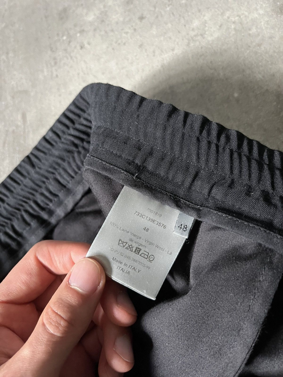 Dior Dior Homme S/S 17 wool pants by Kris Van Assche Size US 32 / EU 48 - 11 Thumbnail