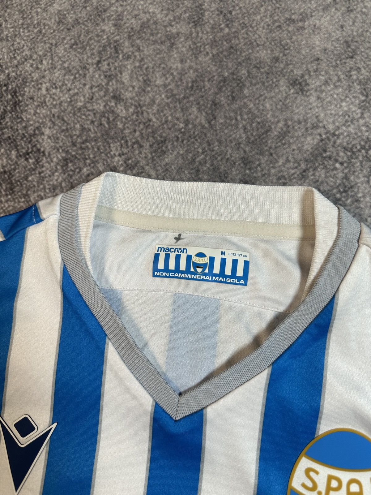 Macron Macron S.P.A.L FC Soccer Jersey Rare Streetwear Casual M Size US M / EU 48-50 / 2 - 4 Thumbnail