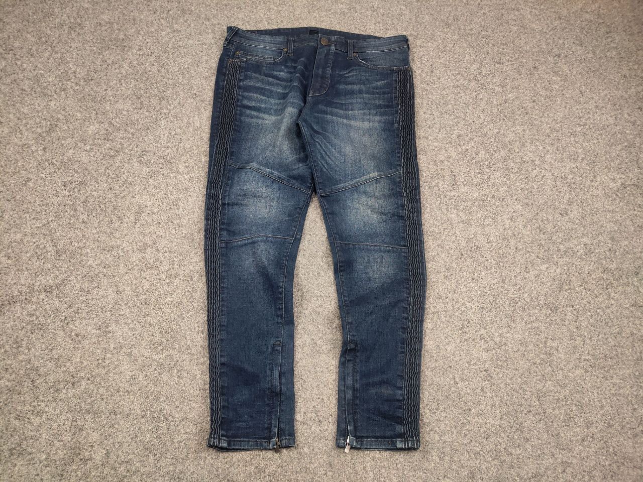 True Religion Vintage True Religion USA Mick Zipper Denim Jeans Y2K Style Size US 36 / EU 52 - 3 Thumbnail