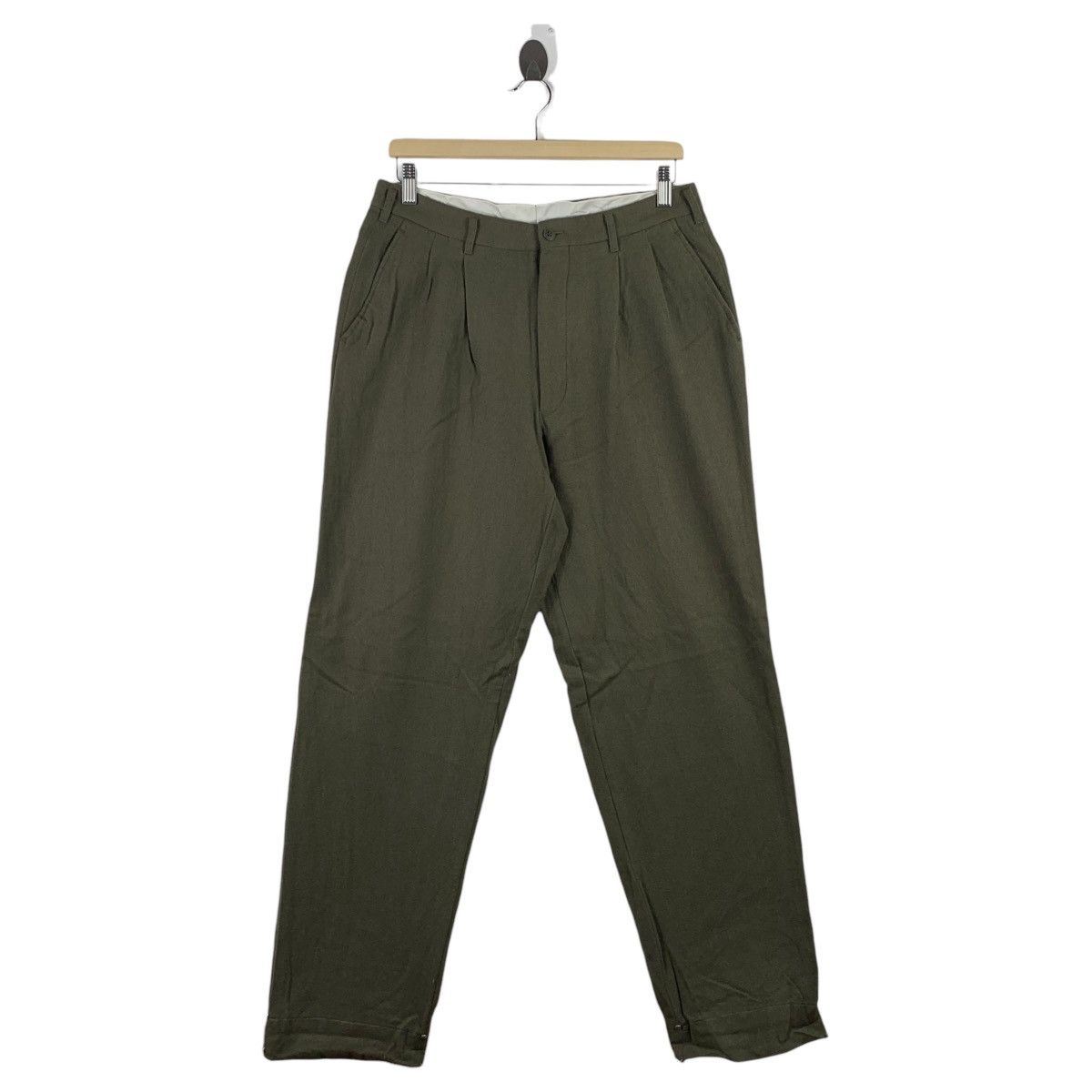 Christian Dior Monsieur × Vintage Vintage CHRISTIAN DIOR monsiur wool pants Size US 30 / EU 46 - 1 Thumbnail