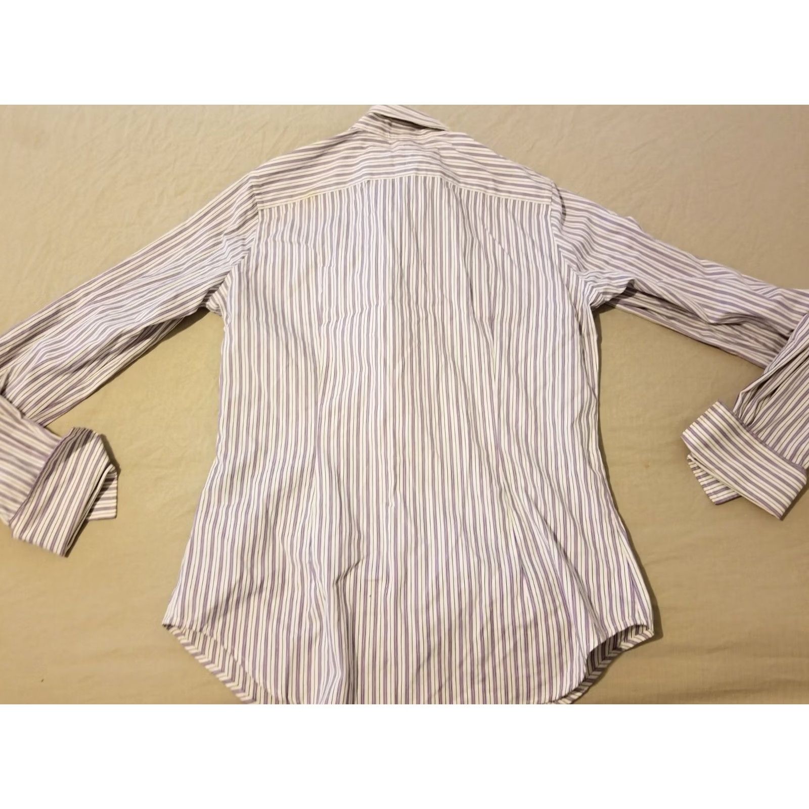 Polo Ralph Lauren Polo Ralph Lauren Shirt Womens 12 Purple New Dress Button Cotton Blouse Size XL / US 12-14 / IT 48-50 - 6 Thumbnail