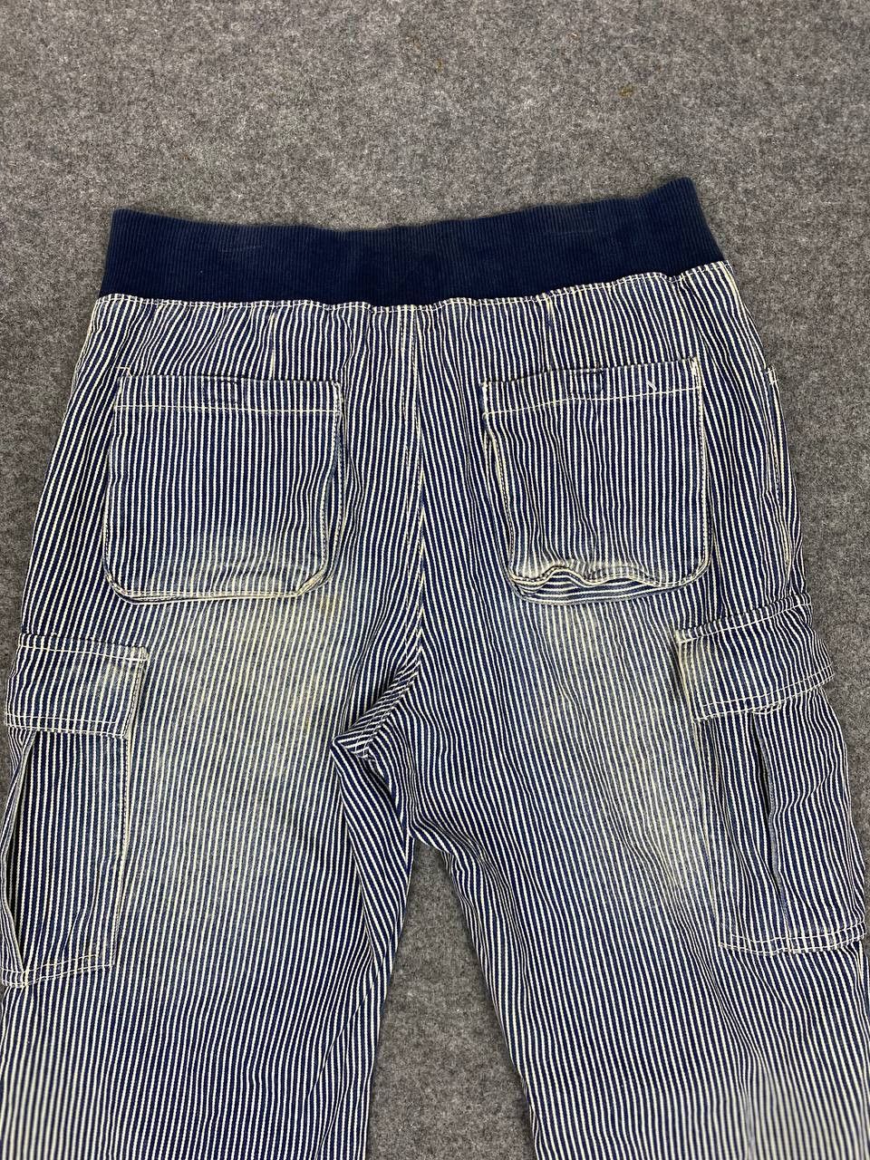 Japanese Brand vintage japanese brands jogger pants hickory striped Size US 32 / EU 48 - 3 Thumbnail