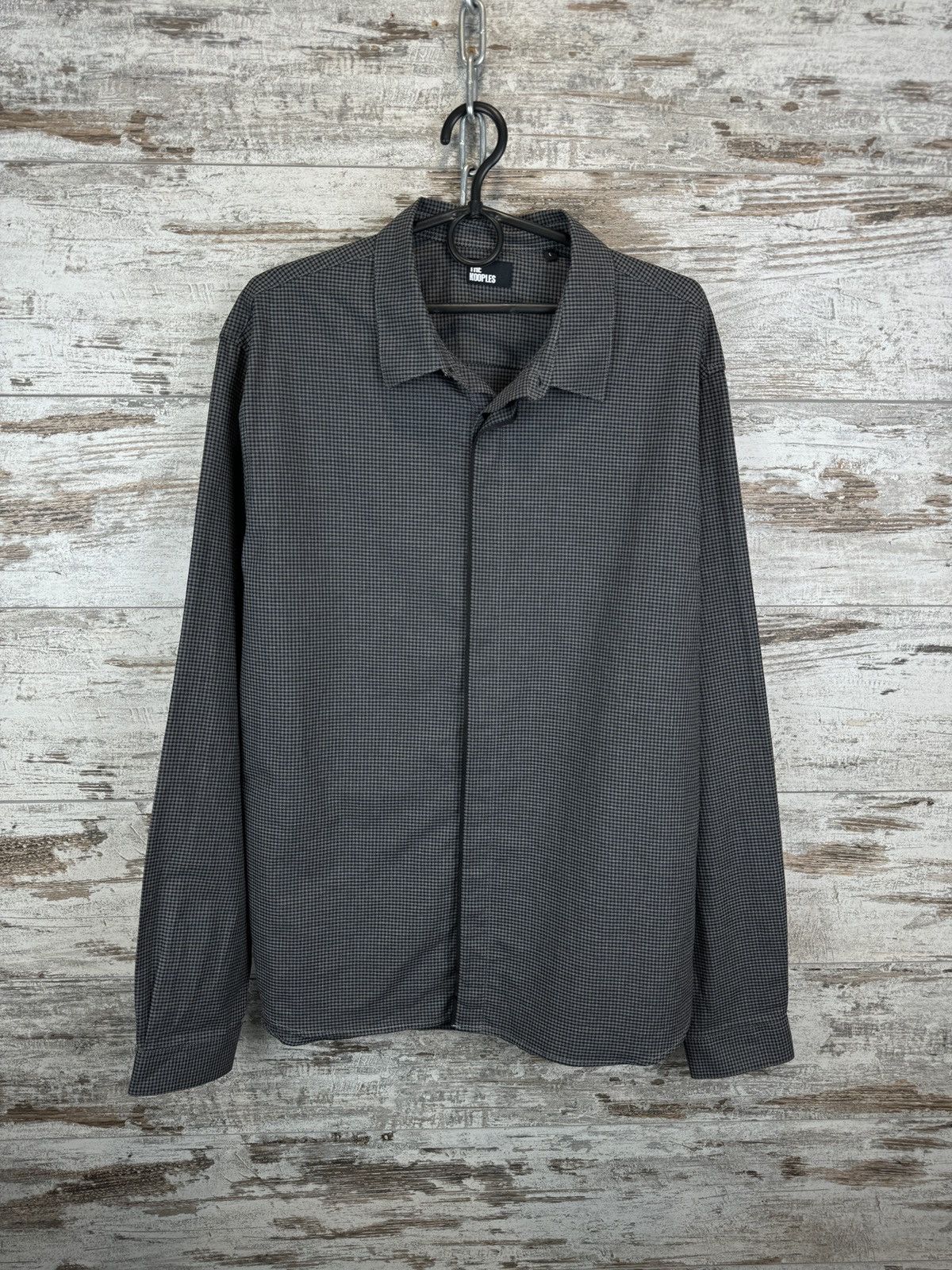 Japanese Brand × The Kooples Mens The Kooples Paris Shirts button up chemise Hawaiian Size US L / EU 52-54 / 3 - 1 Thumbnail