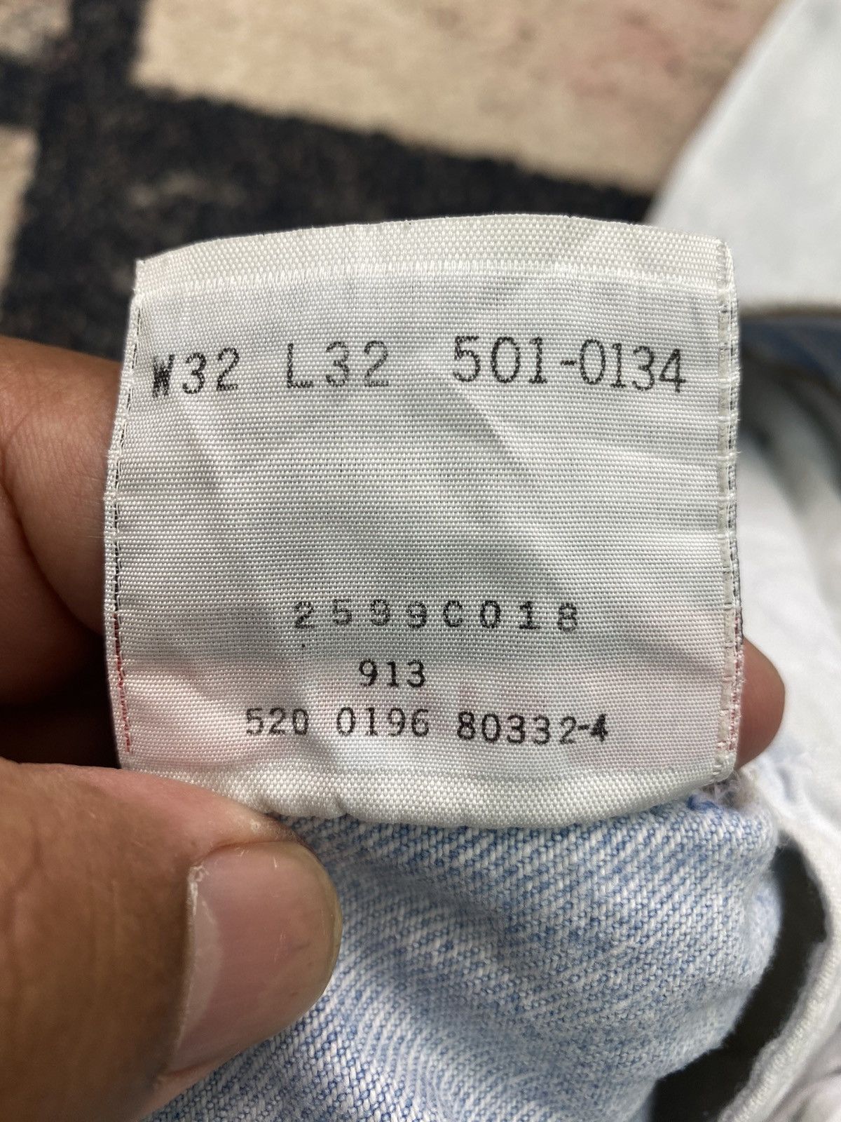 Levi's × Levi's Vintage Clothing Vintage Levi’s 501 Light Blue Washed Denim Made in USA Size US 32 / EU 48 - 11 Thumbnail