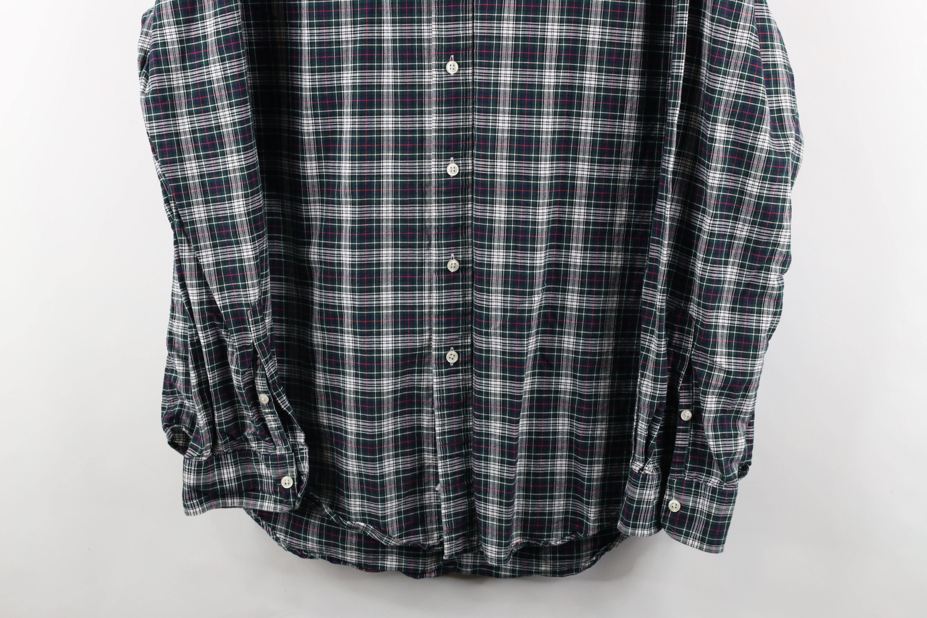 Ralph Lauren × Vintage Vintage Ralph Lauren Heavyweight Button Down Shirt Plaid Size US L / EU 52-54 / 3 - 3 Thumbnail
