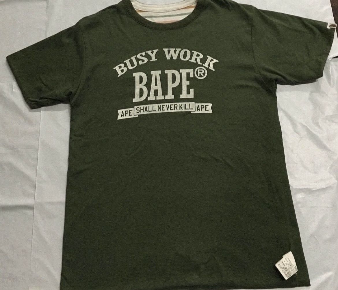 Bape Bape reversible tee shirt Size US M / EU 48-50 / 2 - 1 Thumbnail