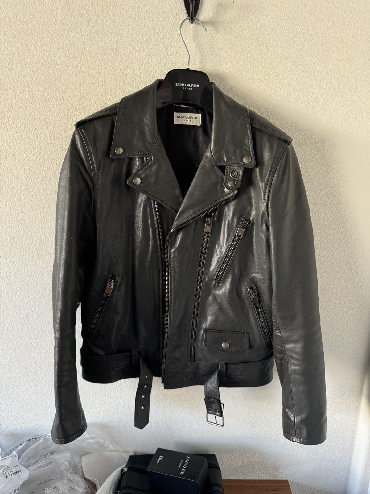 Saint Laurent Paris Saint Laurent Paris L17 Leather Jacket Size US M / EU 48-50 / 2 - 3 Thumbnail