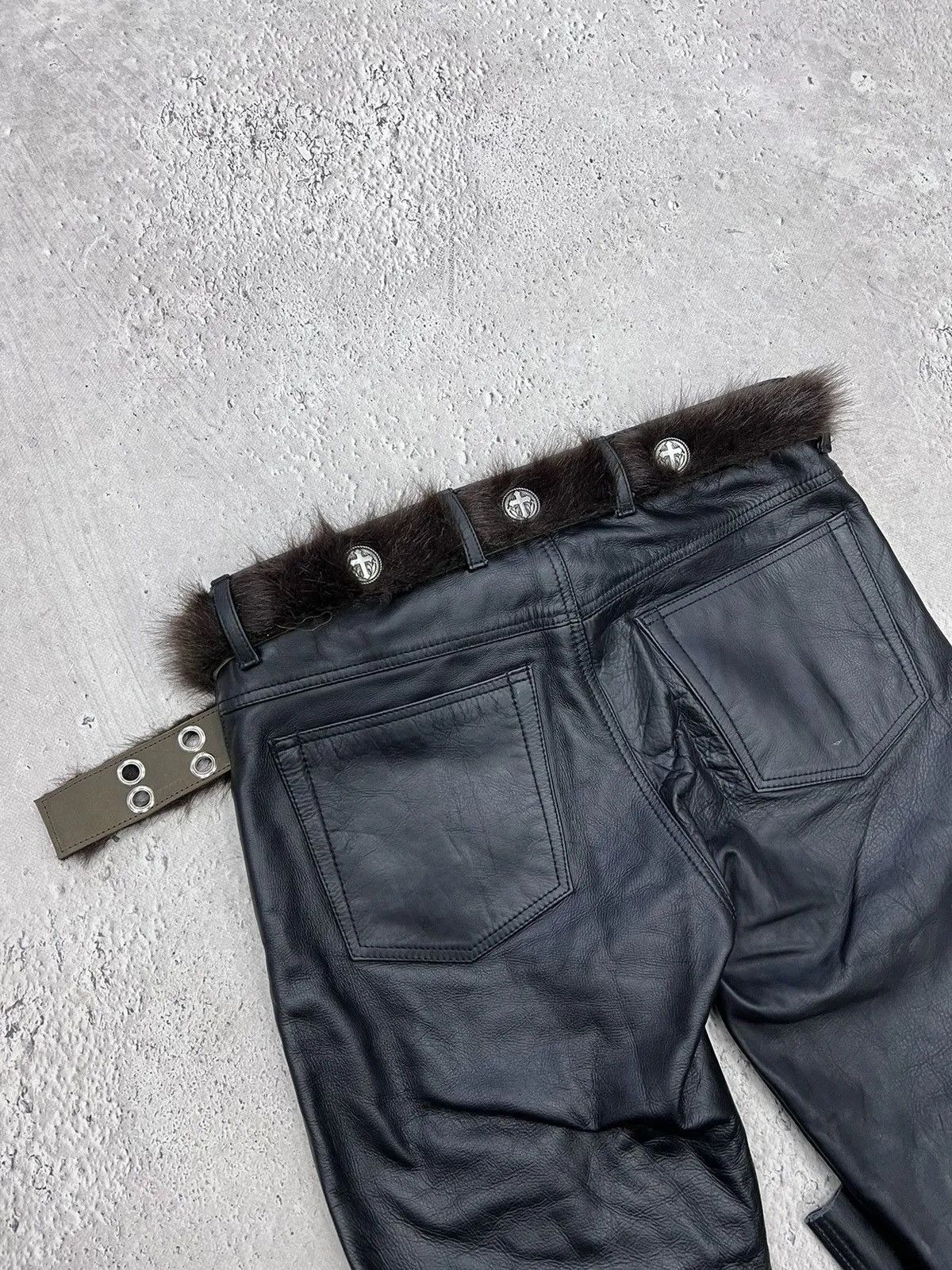 Hysteric Glamour Fur fuzzy japanese long belt punk grunde Size ONE SIZE - 12 Thumbnail