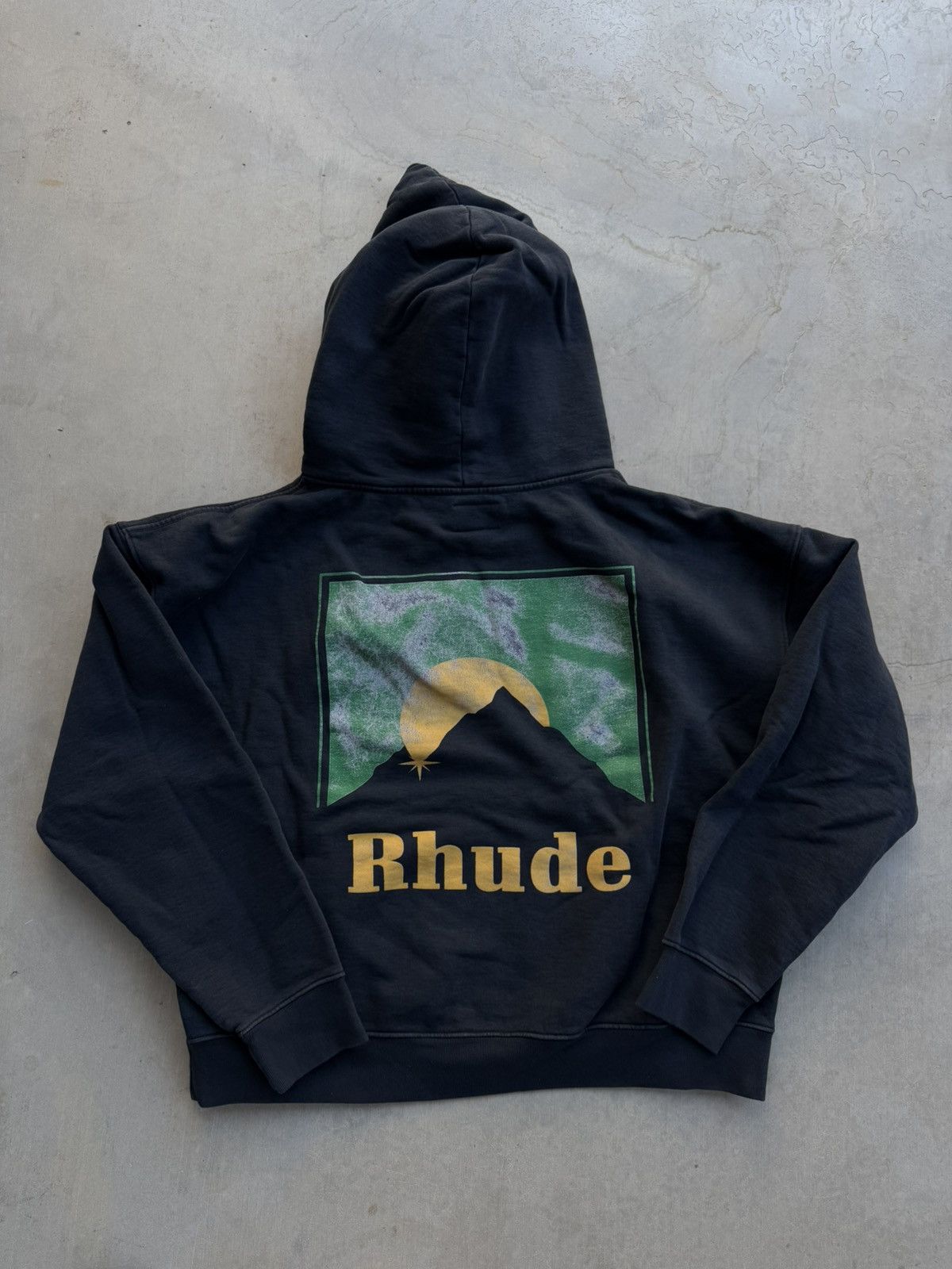 Rhude Rhude SSENSE Exclusive Moonlight Hoodie – Black XXL NWT Size US XXL / EU 58 / 5 - 1 Thumbnail