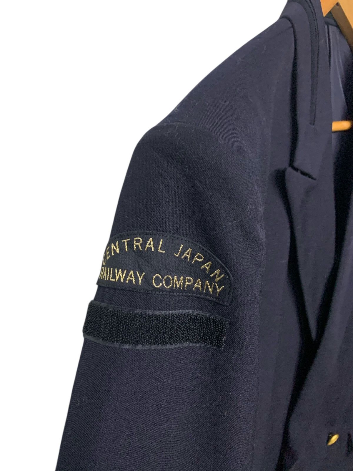 Designer × Japanese Brand × Yohji Yamamoto Yohji Yamamoto Railway Company Central Japan Blazer Size US L / EU 52-54 / 3 - 7 Thumbnail