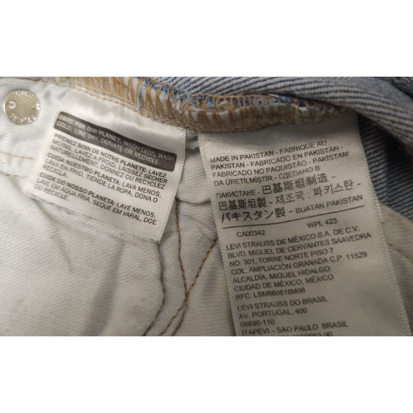 Levi's Levi’s Made And Crafted LMC 511 Light Indigo Selvedge 28×31 Size US 28 / EU 44 - 9 Thumbnail