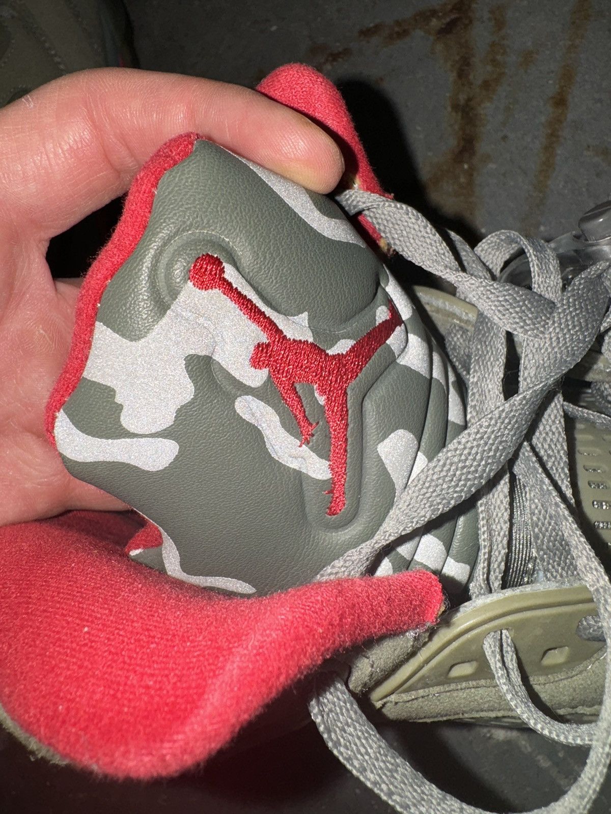 Jordan Brand Nike Jordan 5 Retro P51 Camo vintage sneakers Size US 10 / EU 43 - 11 Thumbnail