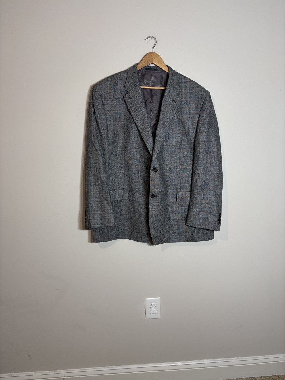 Lauren Ralph Lauren Lauren Ralph Lauren Silk Wool Blazer 50R Size 50R - 1 Thumbnail
